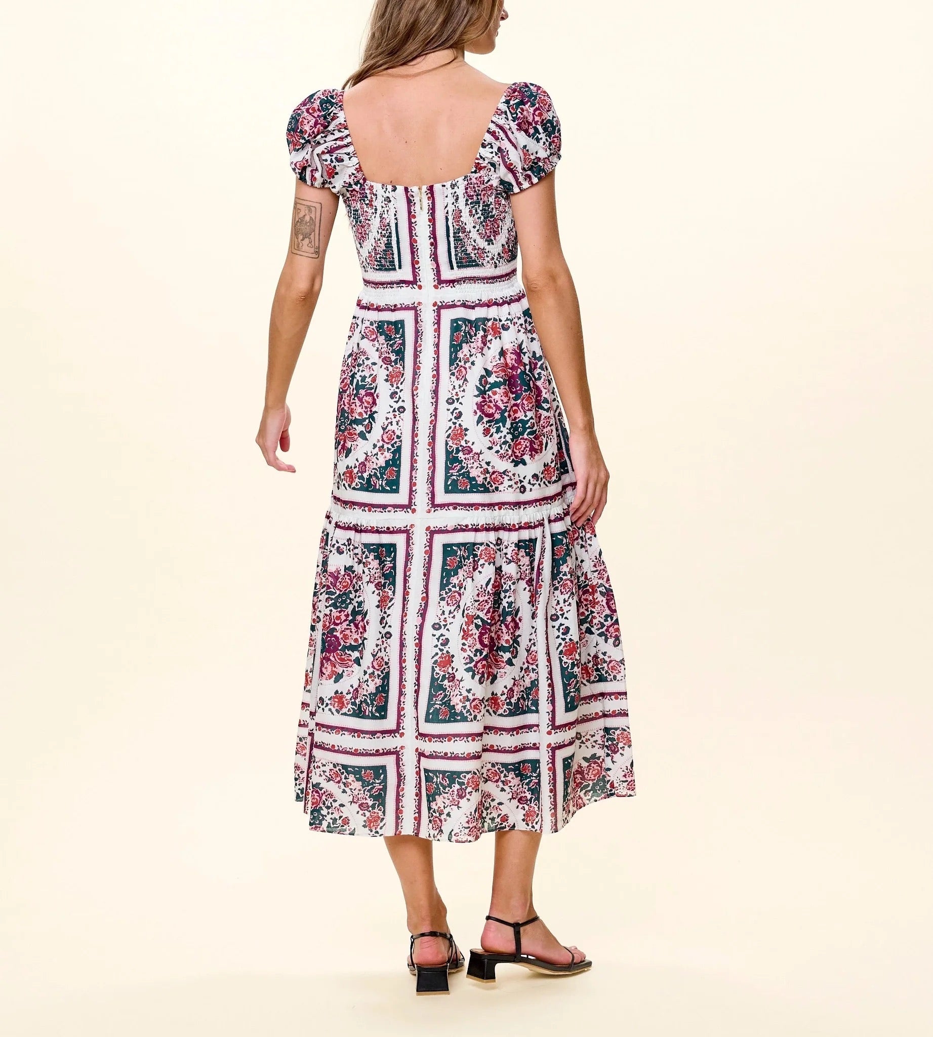 Anne Midi Dress - Carmella