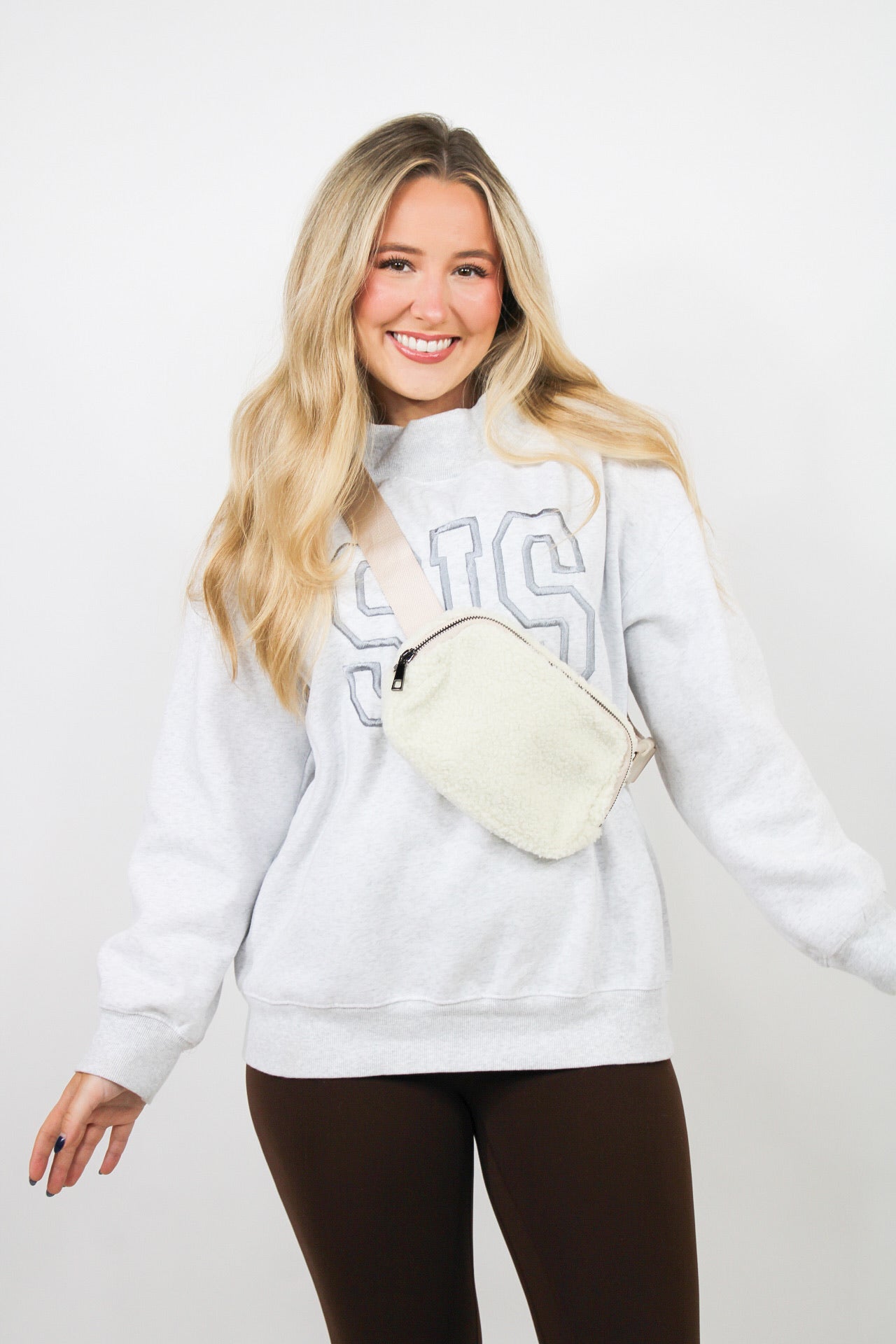 Fuzzy Crossbody Bags