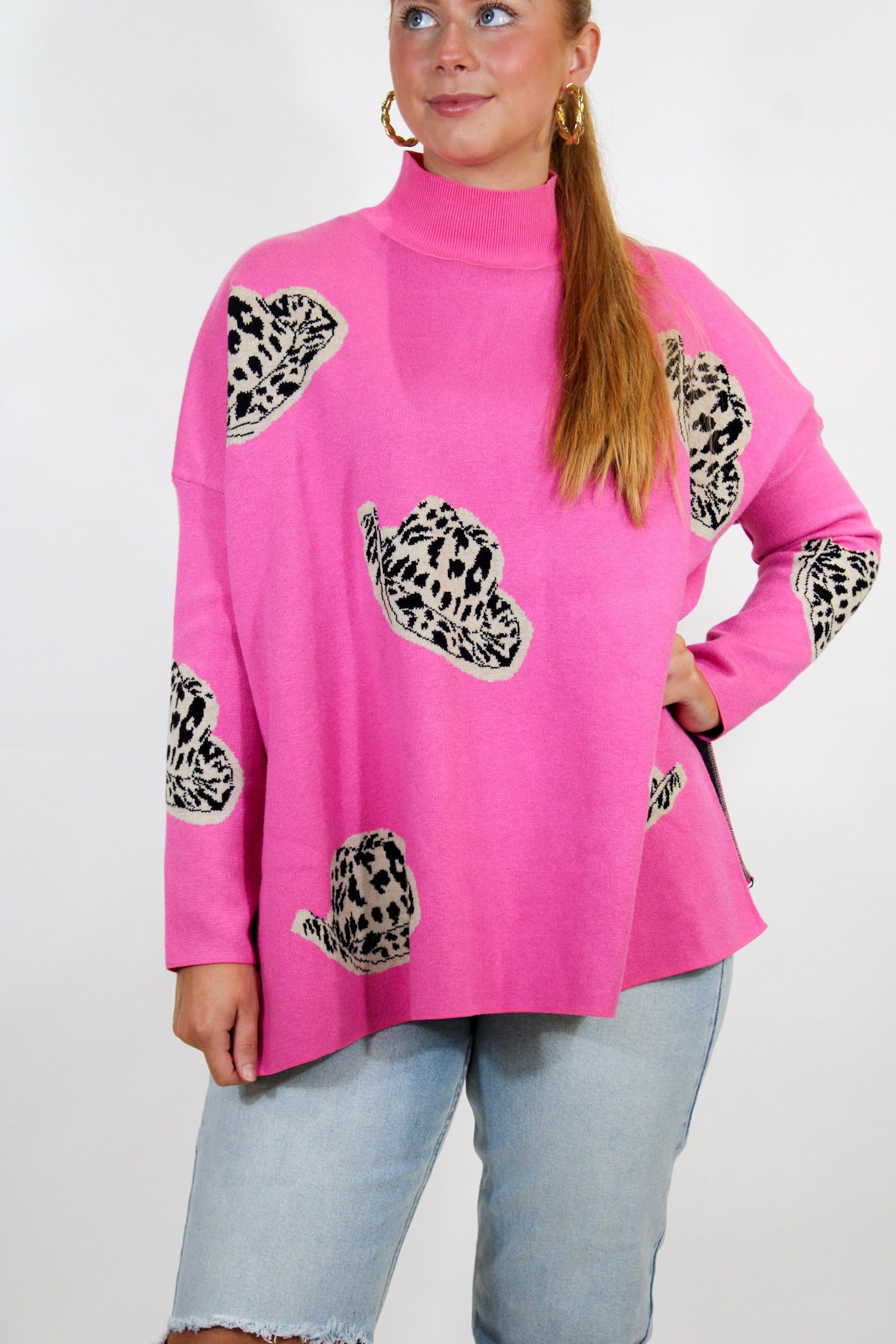 Pink Cowgirl Sweater