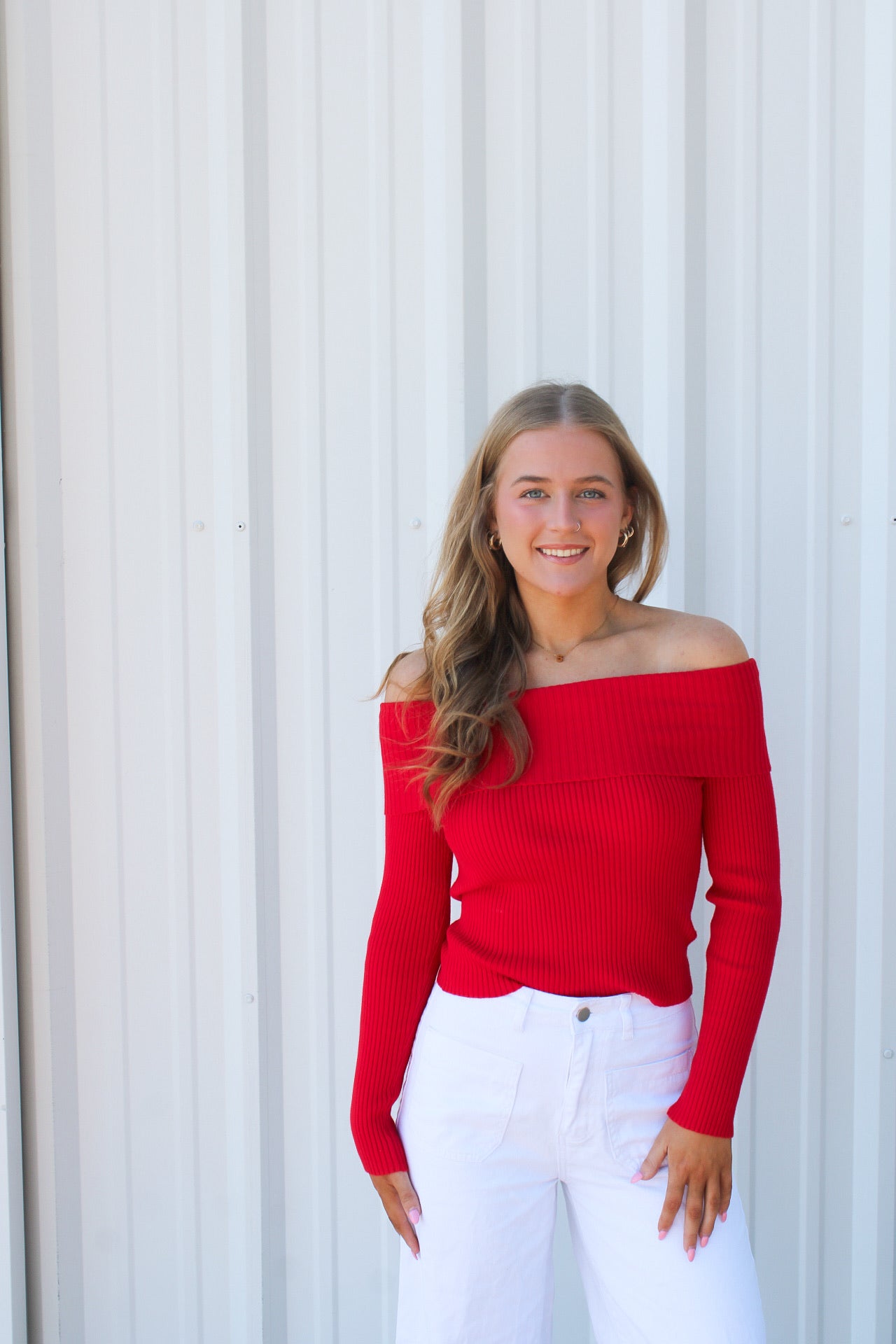 Red Rockette Top