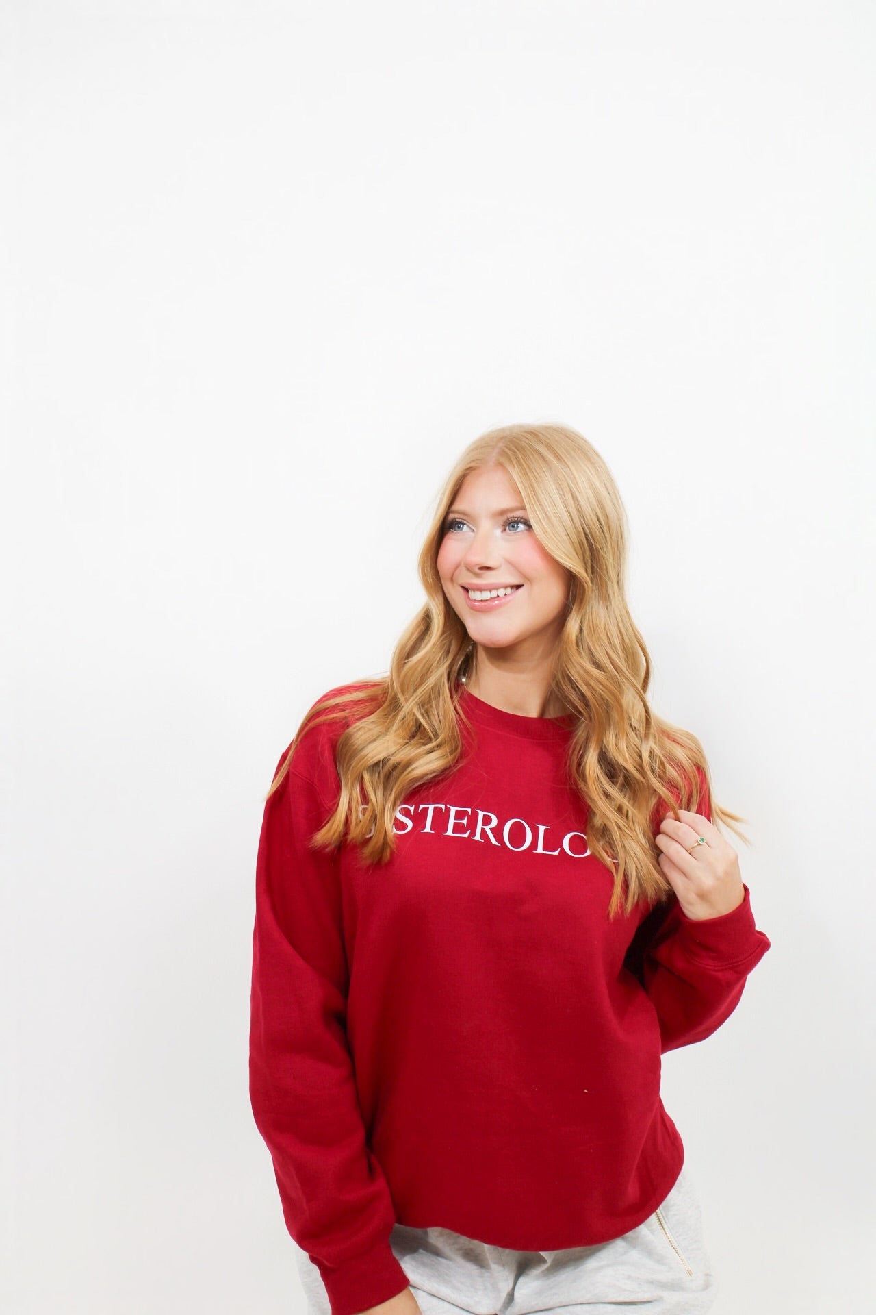 Red Sisterology Crewneck