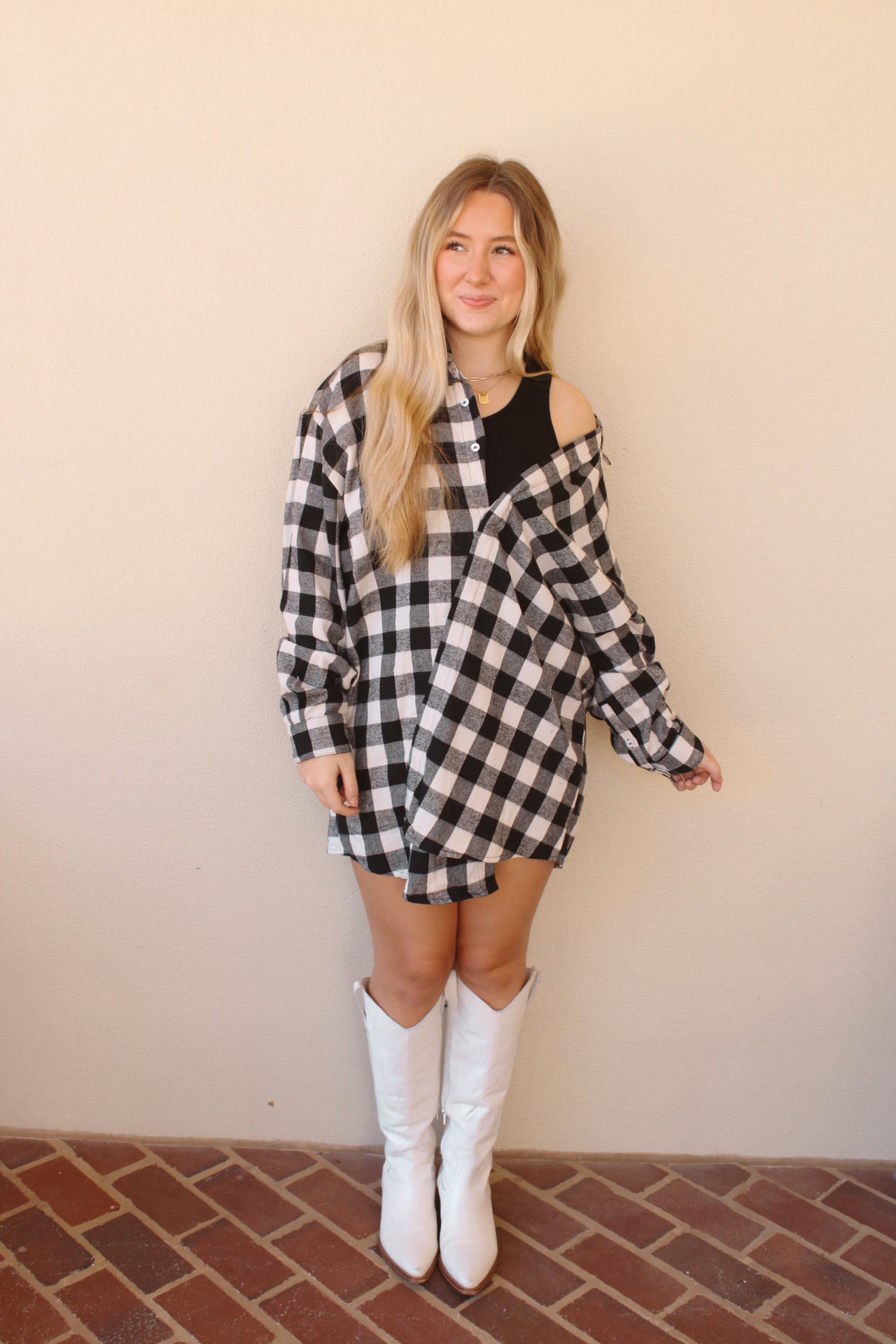 Lake Tahoe Flannel Dress