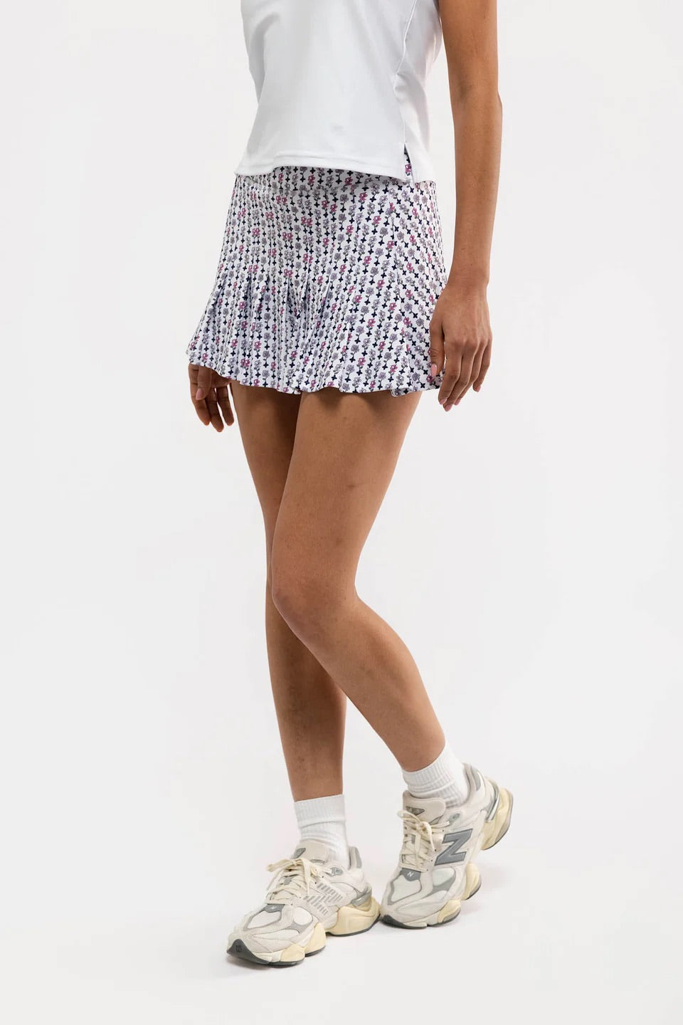 The Grey Skort - Falling Petals - Shopsisterology