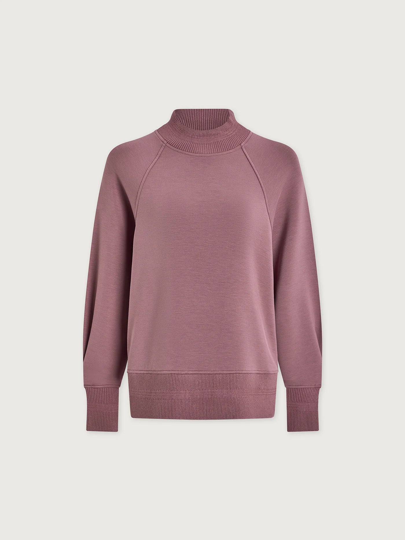 Loxley Raglan Boyfriend Sweat - Wistful Mauve - Shopsisterology