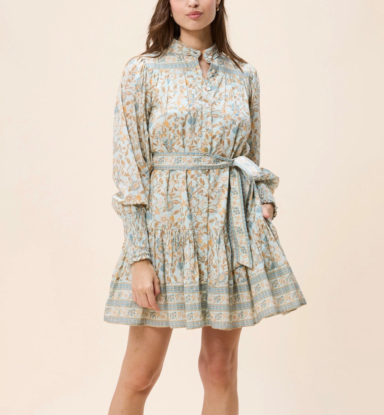 Karli Mini Dress - Kaia Print