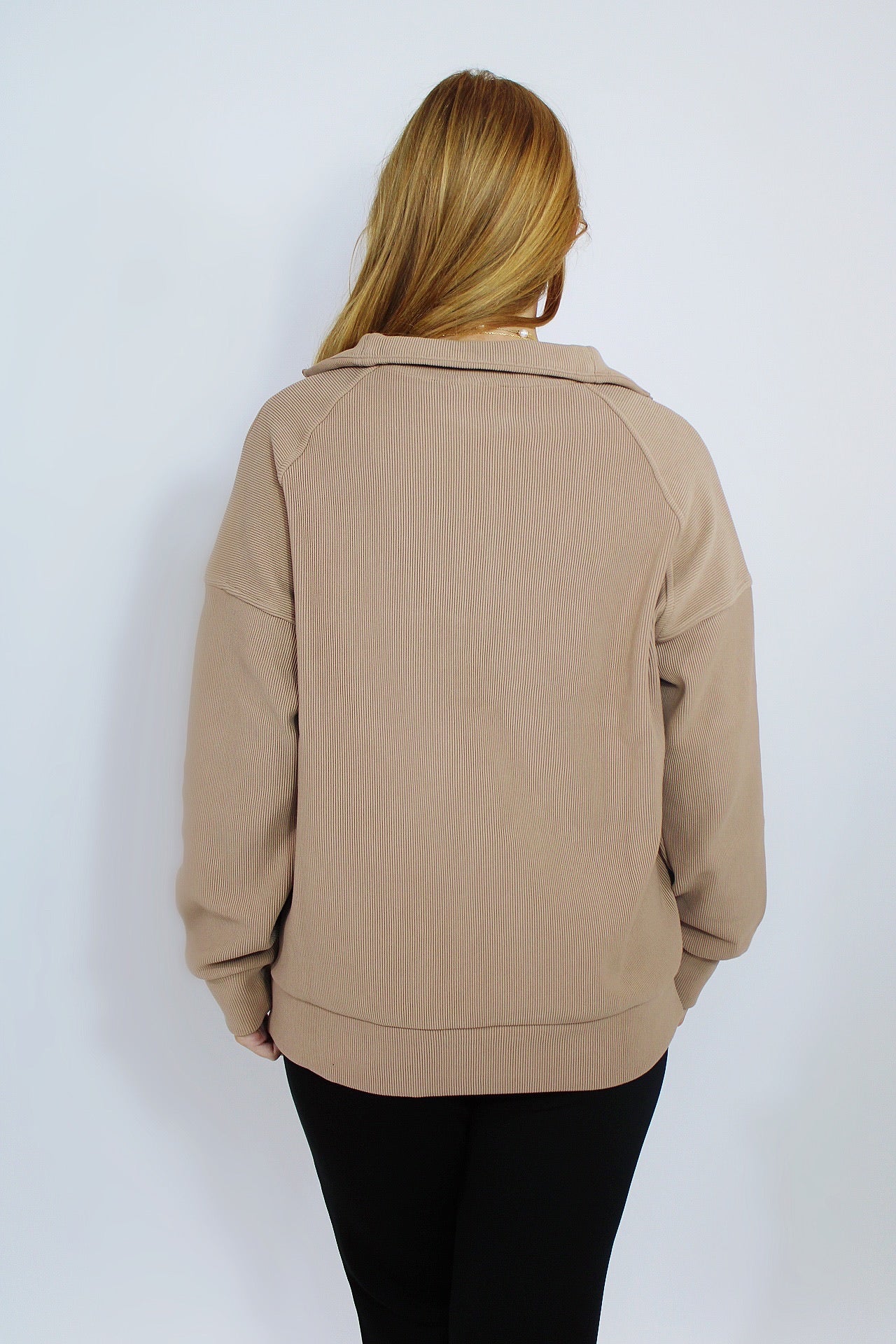 Rhea Half Zip Sweat