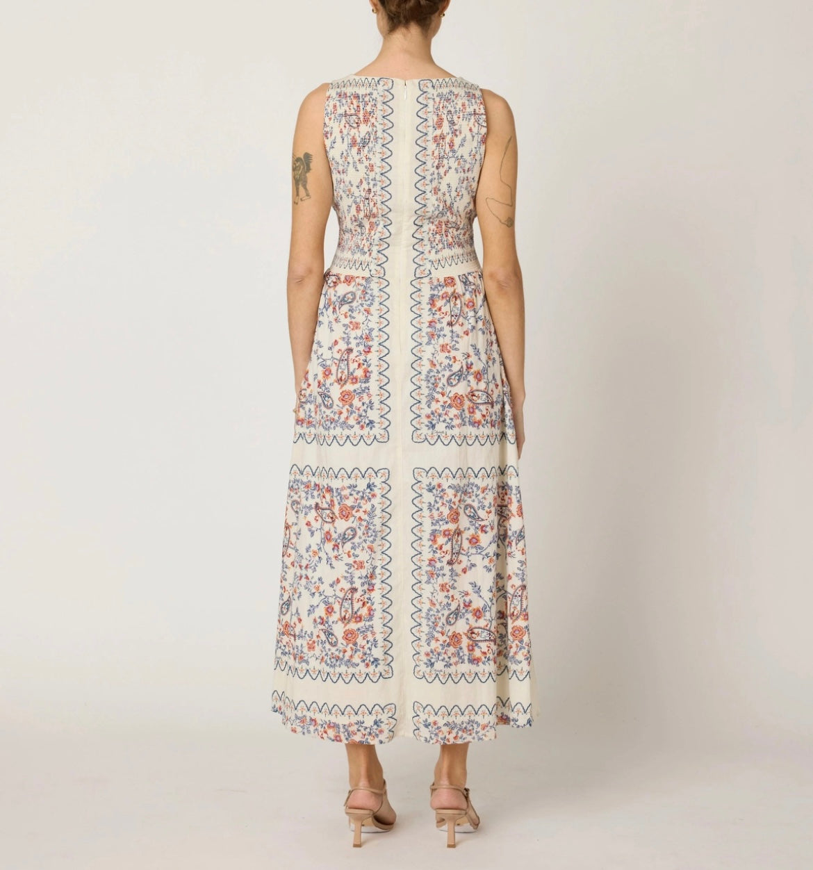 Constance Ankle Dress - La Ramos