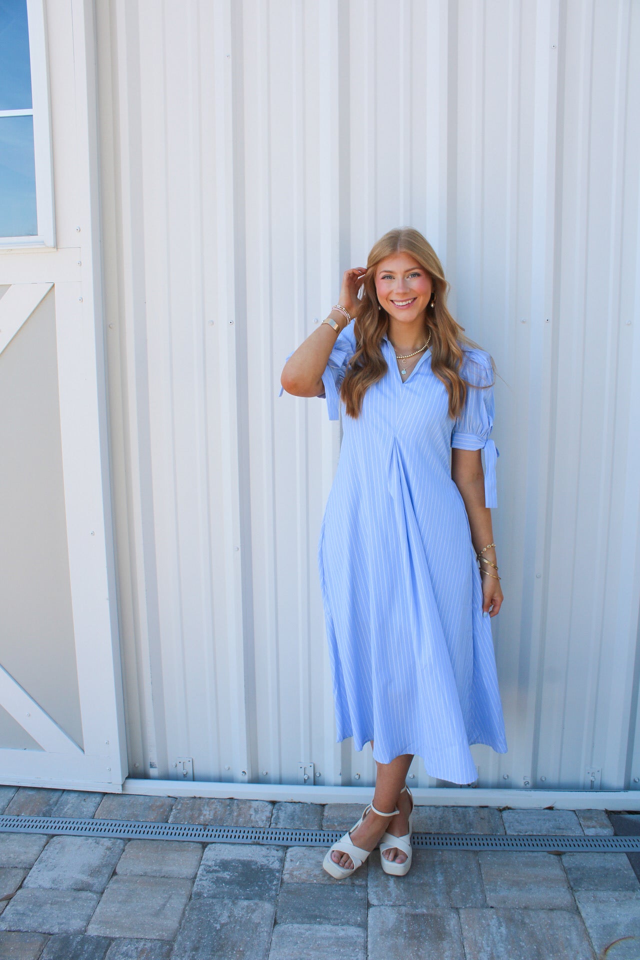 Fresh Linen Maxi Dress