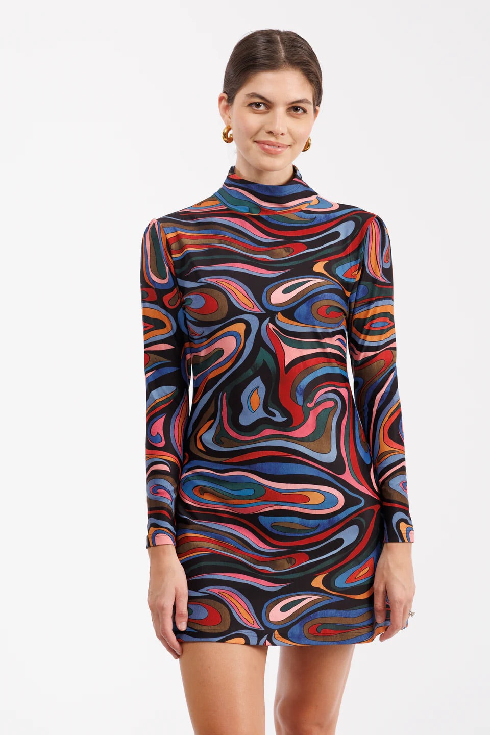 The Dottie Mini Dress - Vinyl Baby