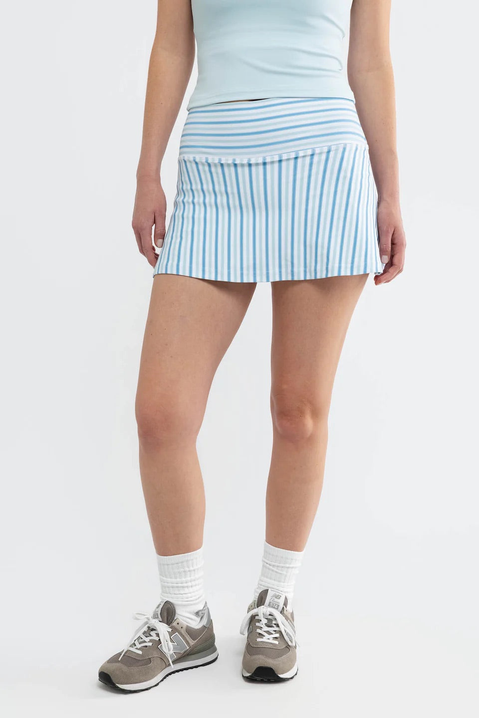 The Anne Skort - Seaside Stripe