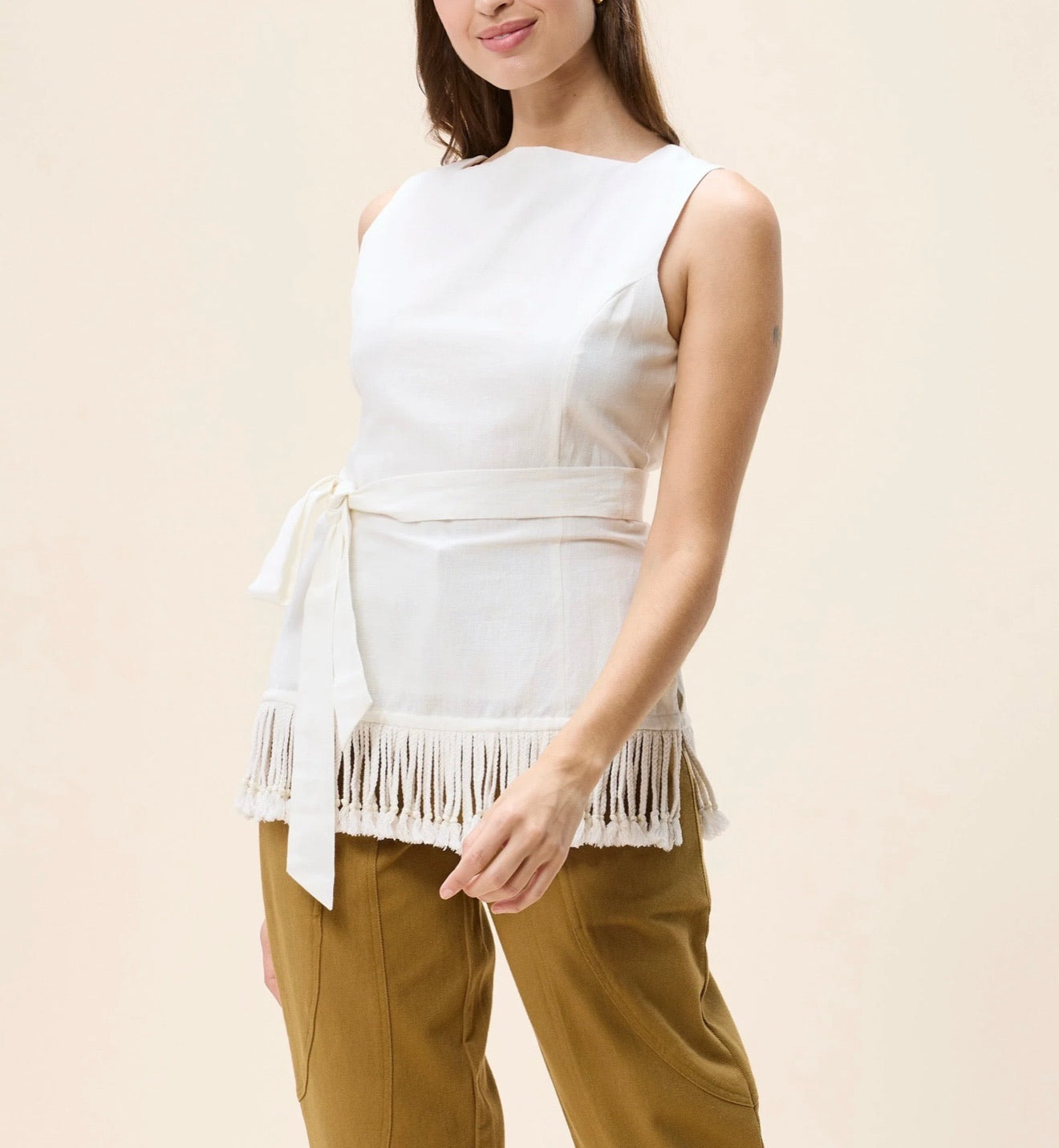 Bridget Top - Ivory