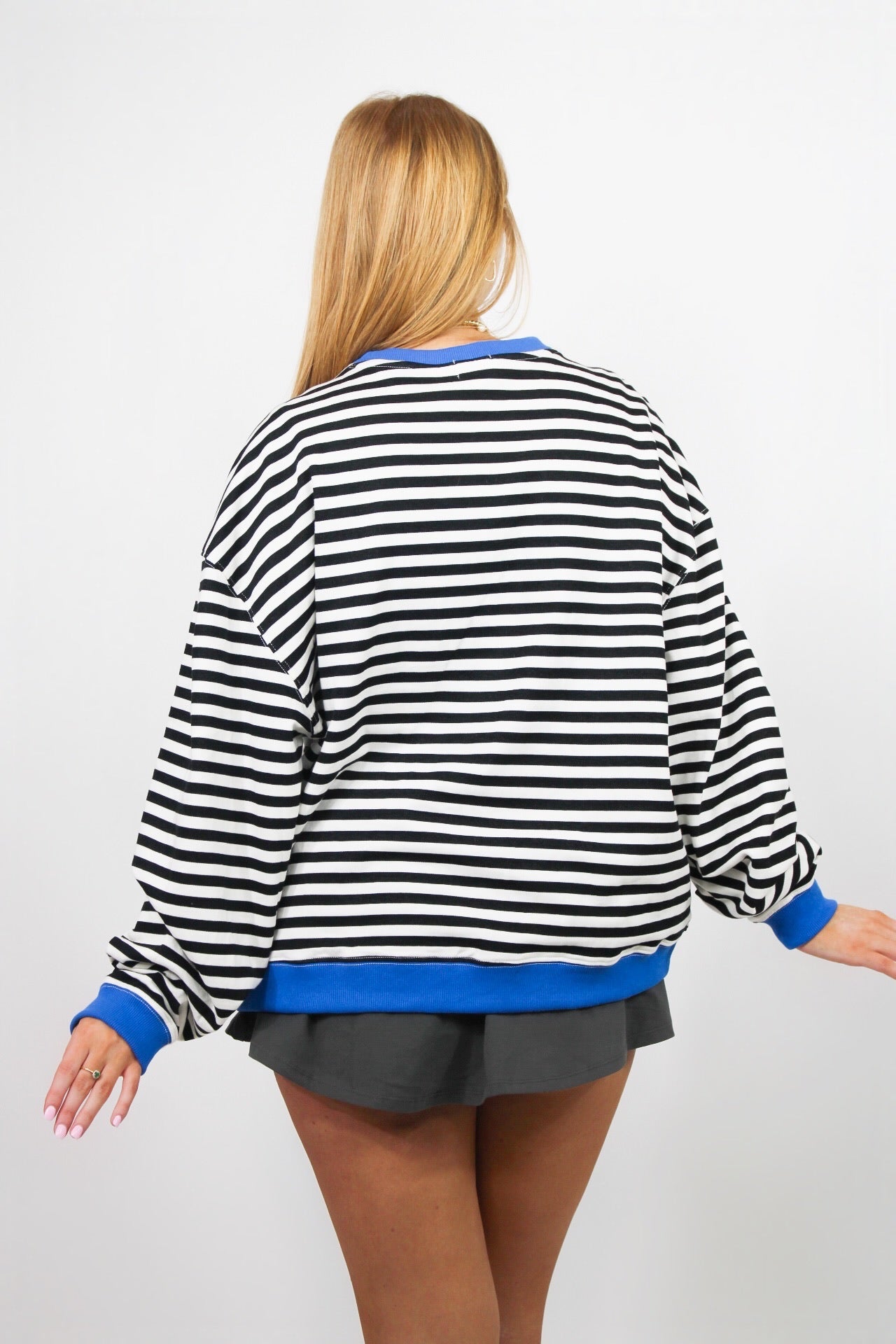 Blakely Striped Pullover