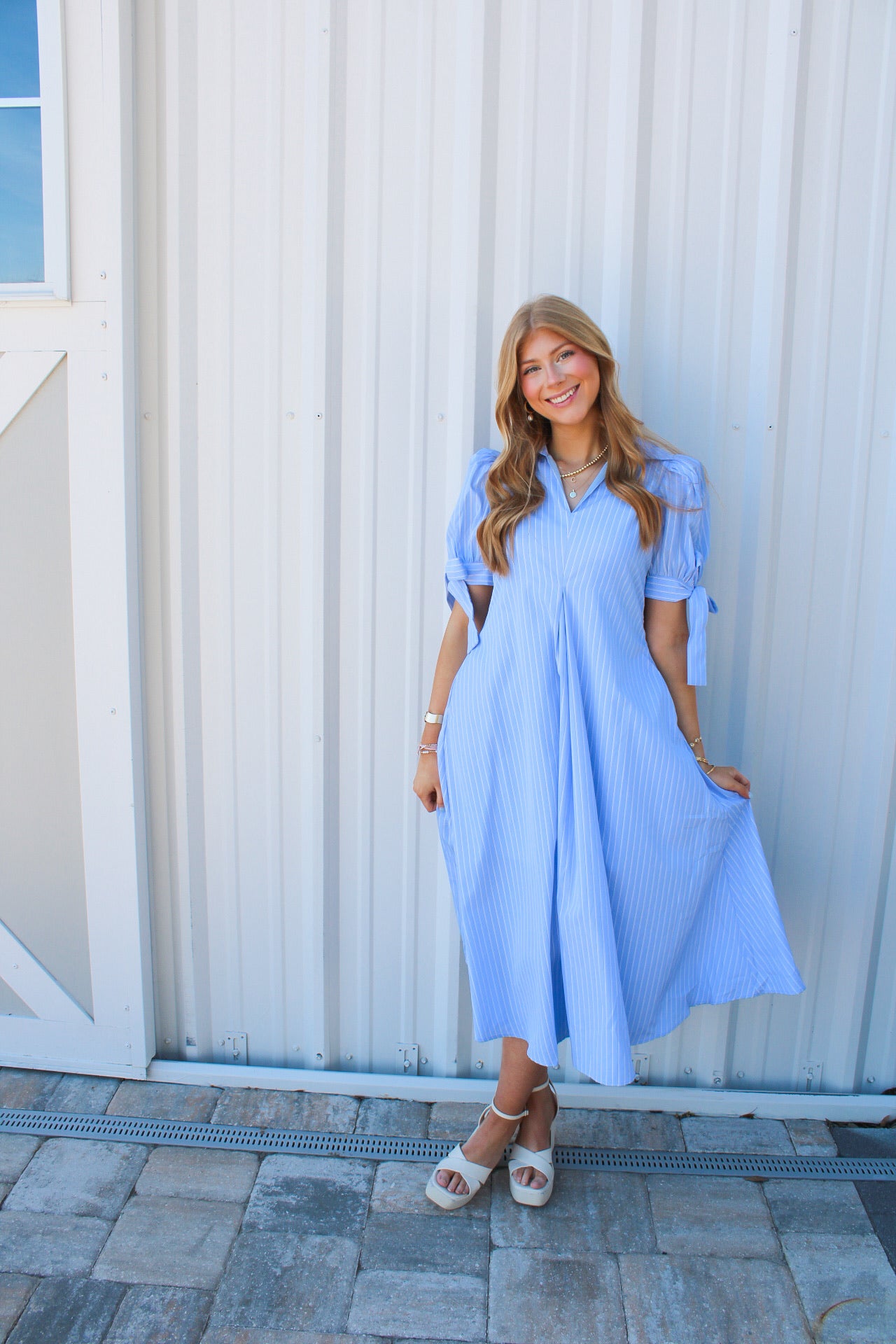 Fresh Linen Maxi Dress