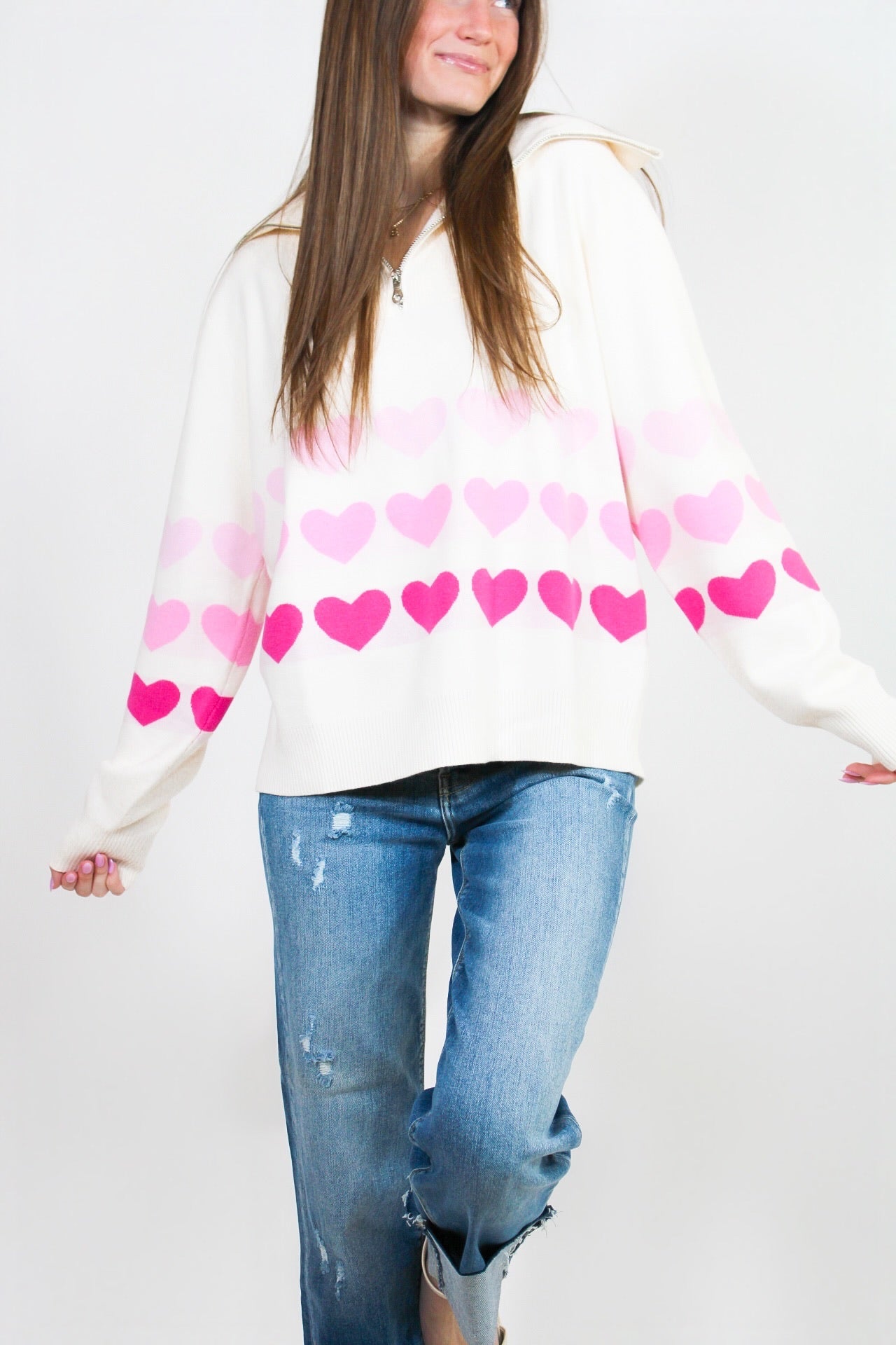 Queen Of Hearts Pullover