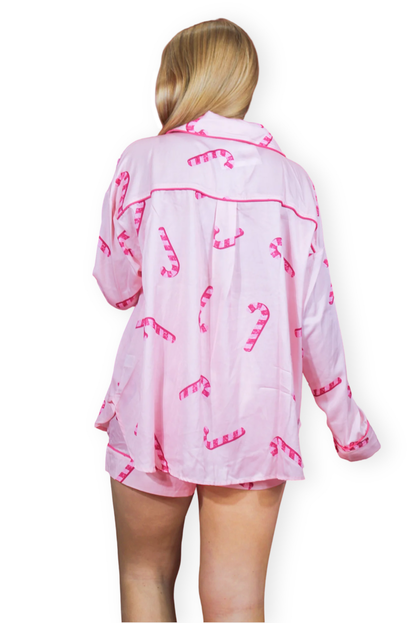 Candy Cane Pajama Set