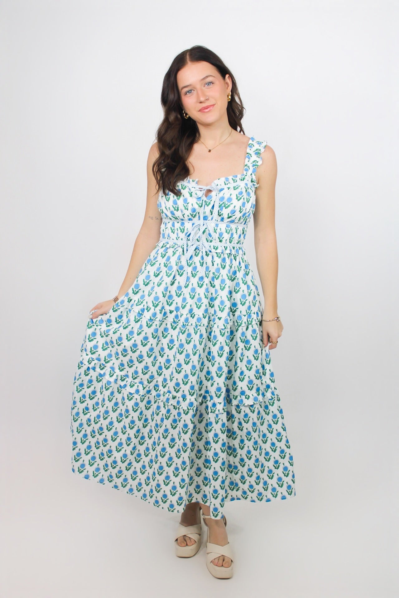 Flora Midi Dress