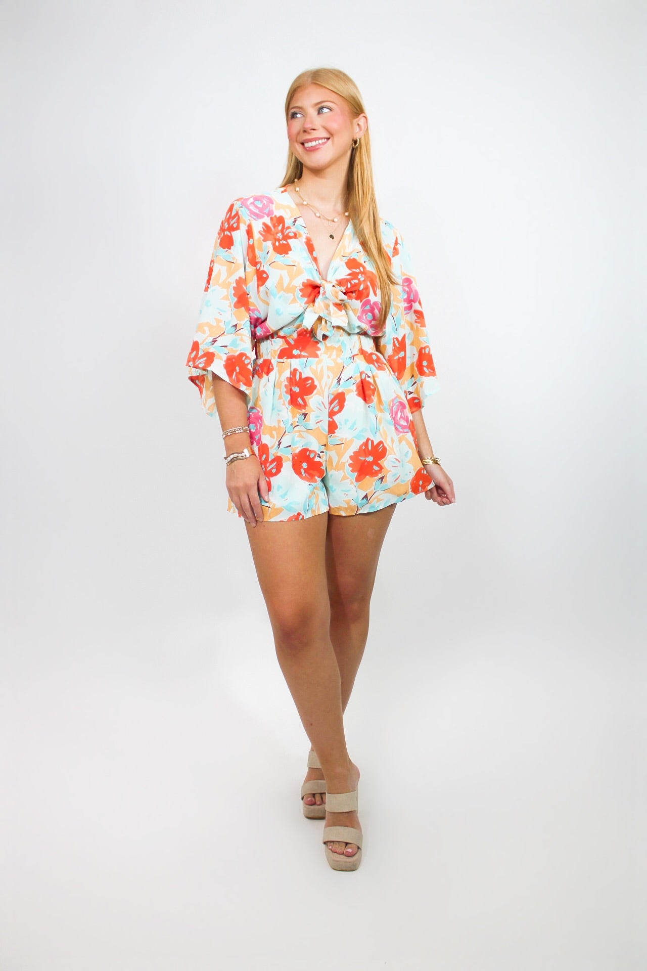 Sunset Cocktail Romper