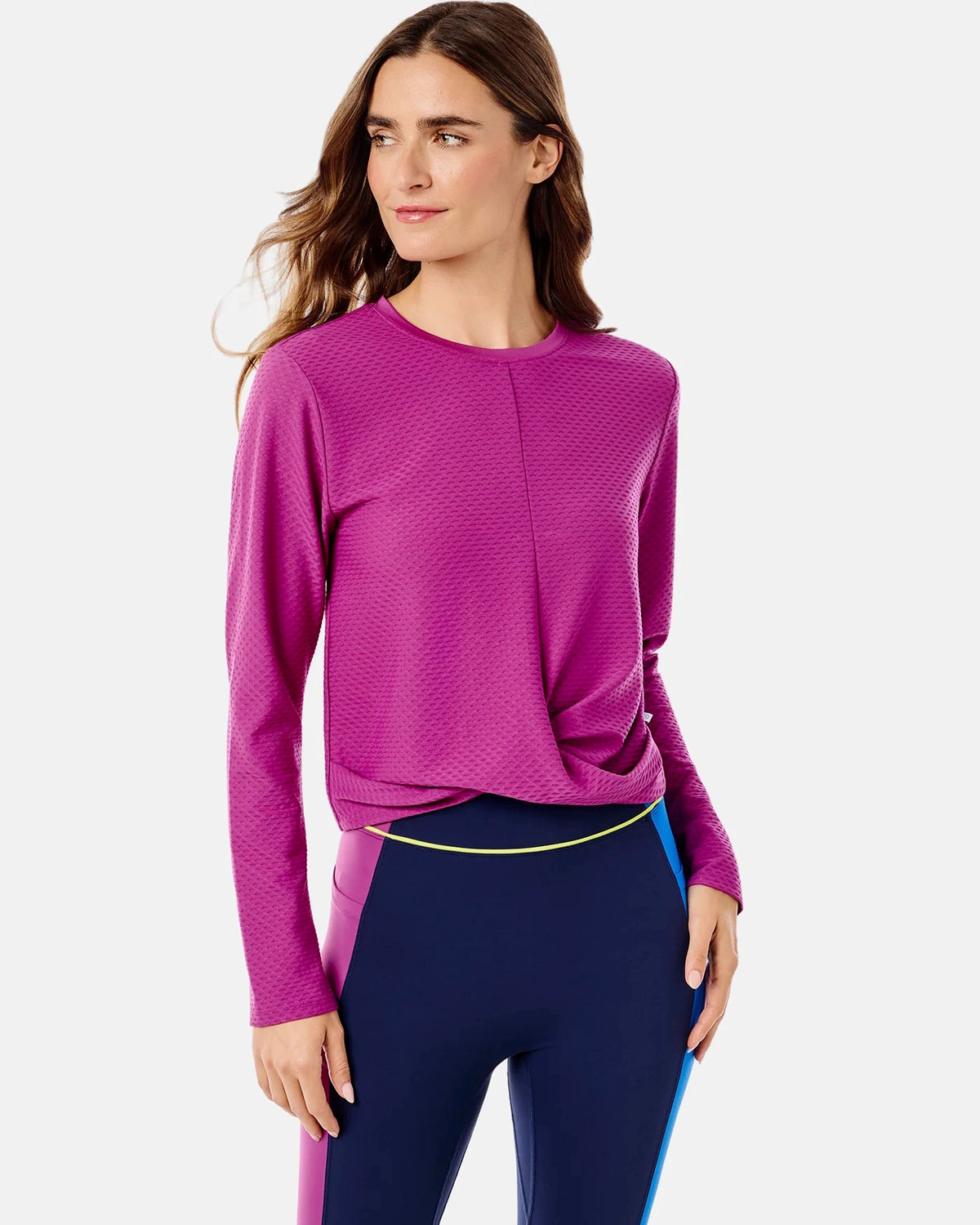 Topspin Long Sleeve - Plum