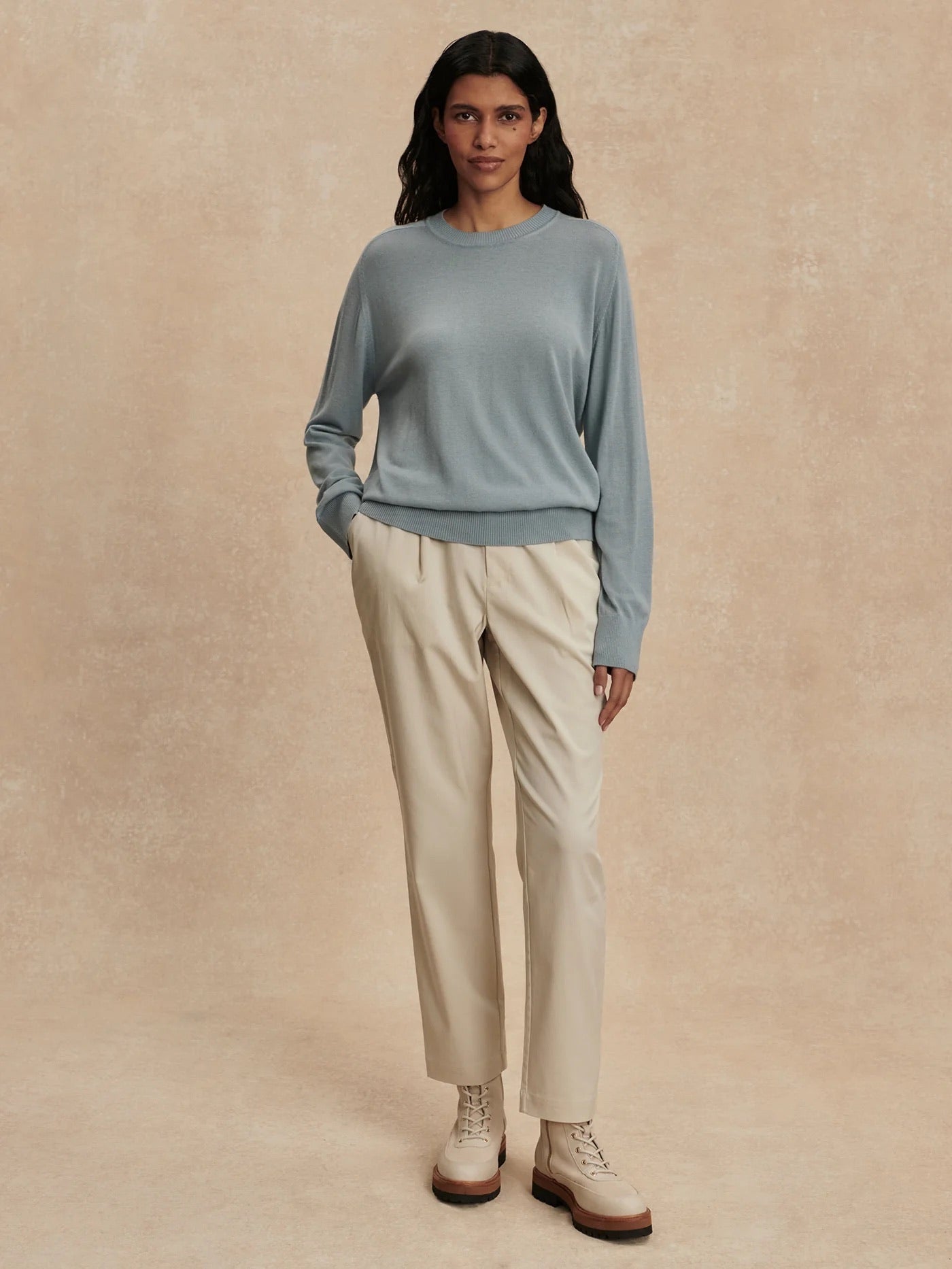 Fincham Knit Sweater - Arona Blue - Shopsisterology