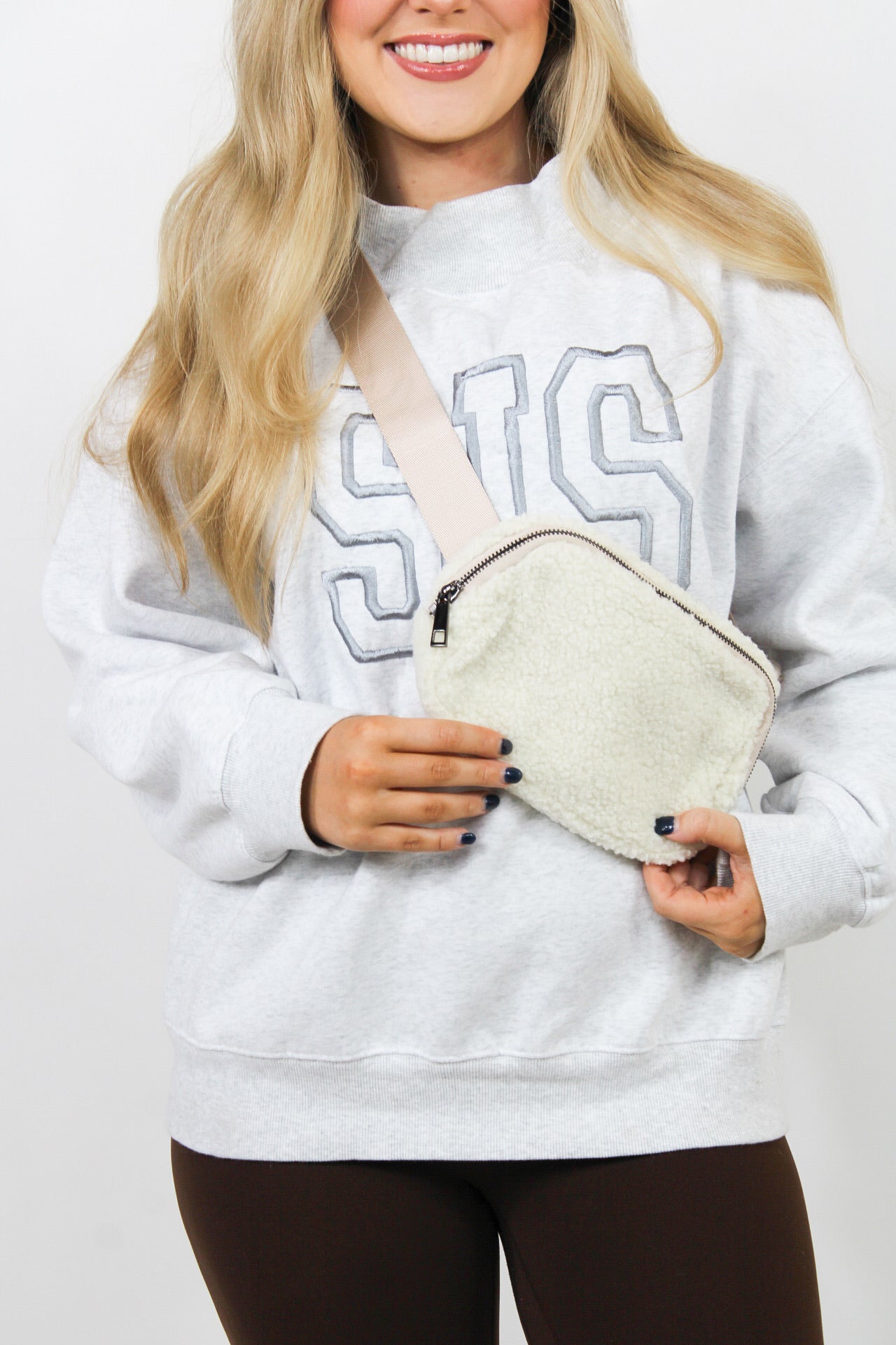 Fuzzy Crossbody Bags