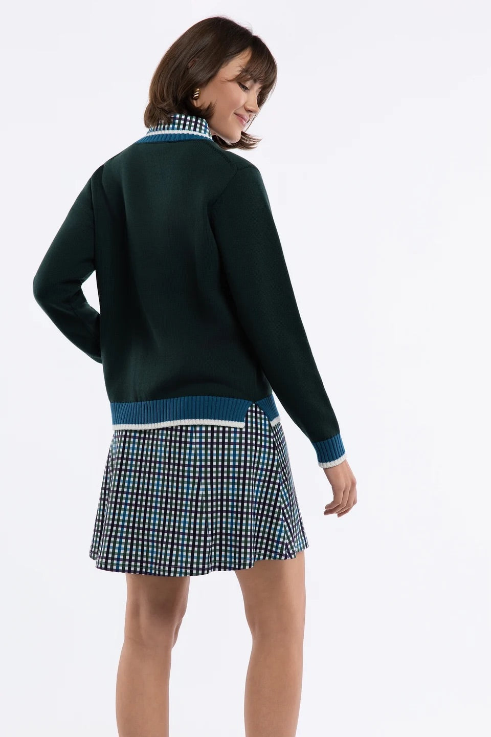 The Autumn Sweater - Rosemary/Porcelain