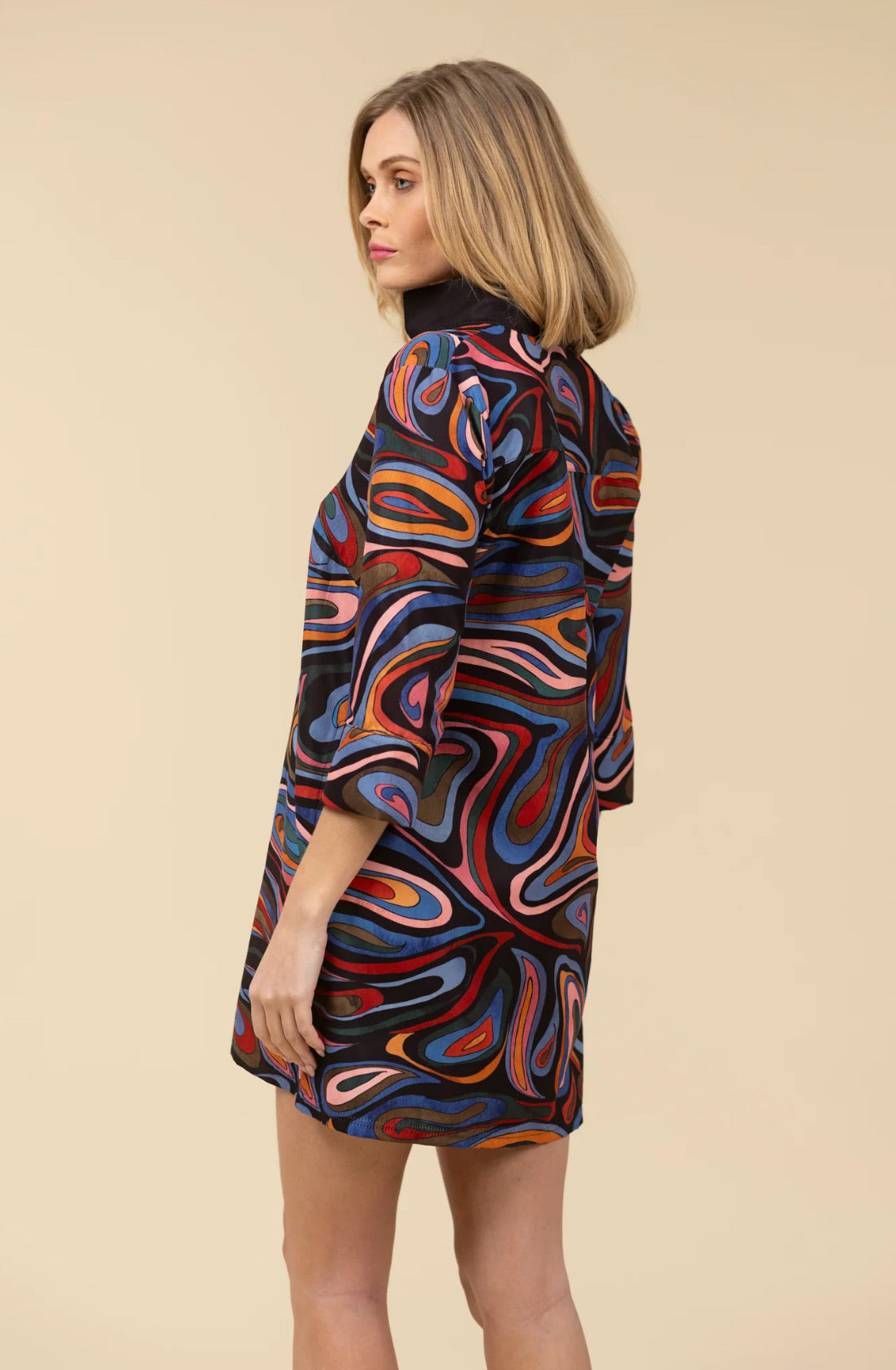 The Martha Mini Dress - Vinyl Baby