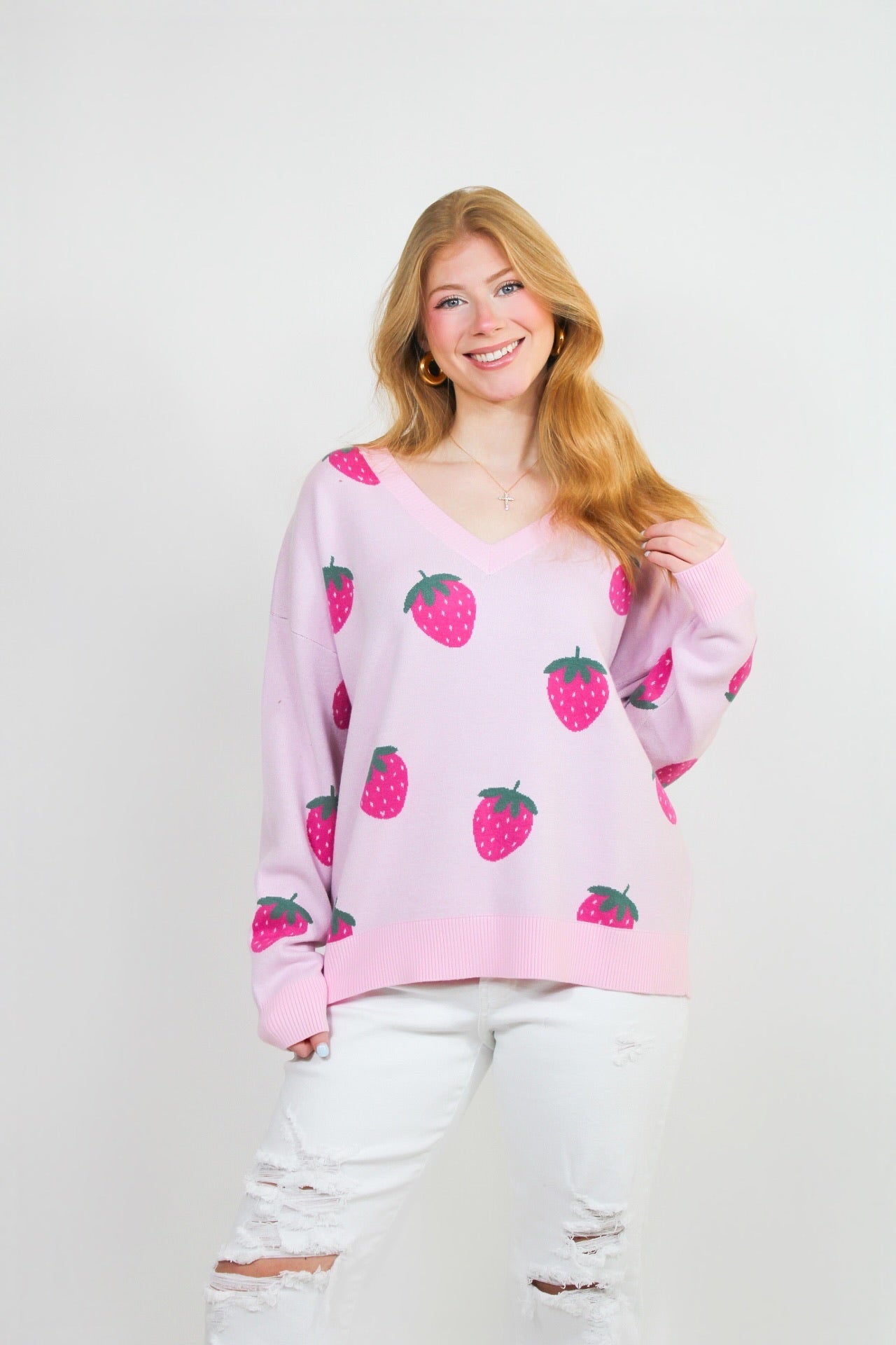 Strawberry Shortcake Sweater