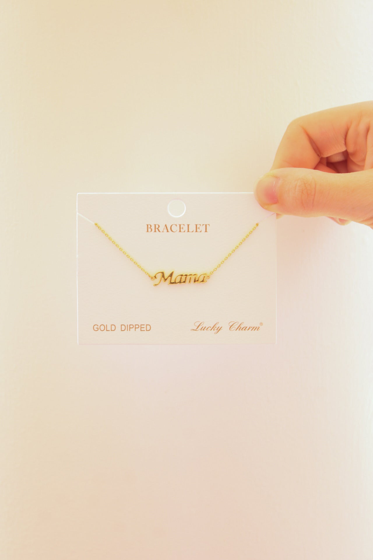 MAMA Brass Bracelet
