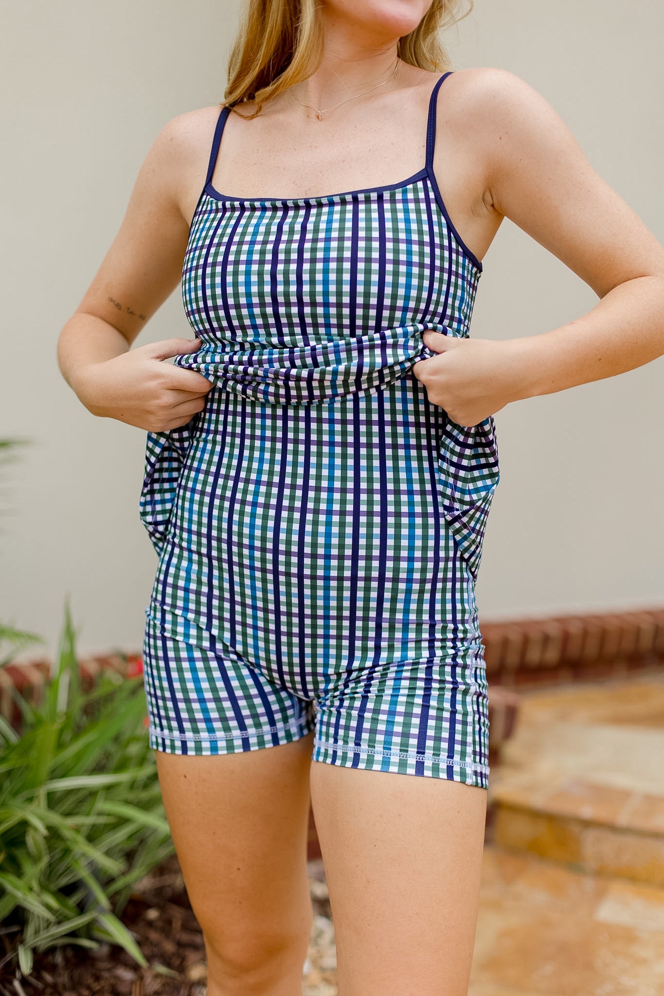 The Hailey Dress - English Gingham