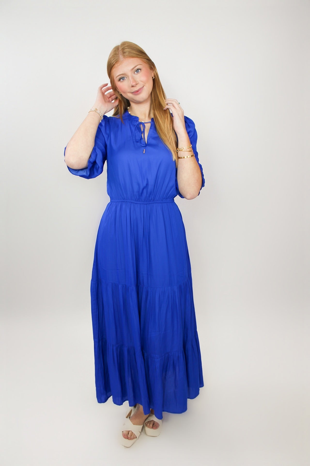 Wish royal blue clearance dress