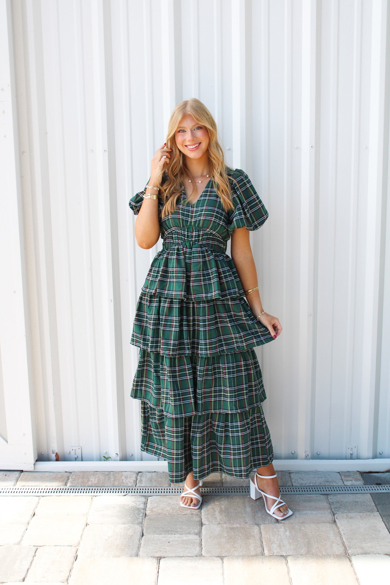 Noel Tiered Maxi Dress