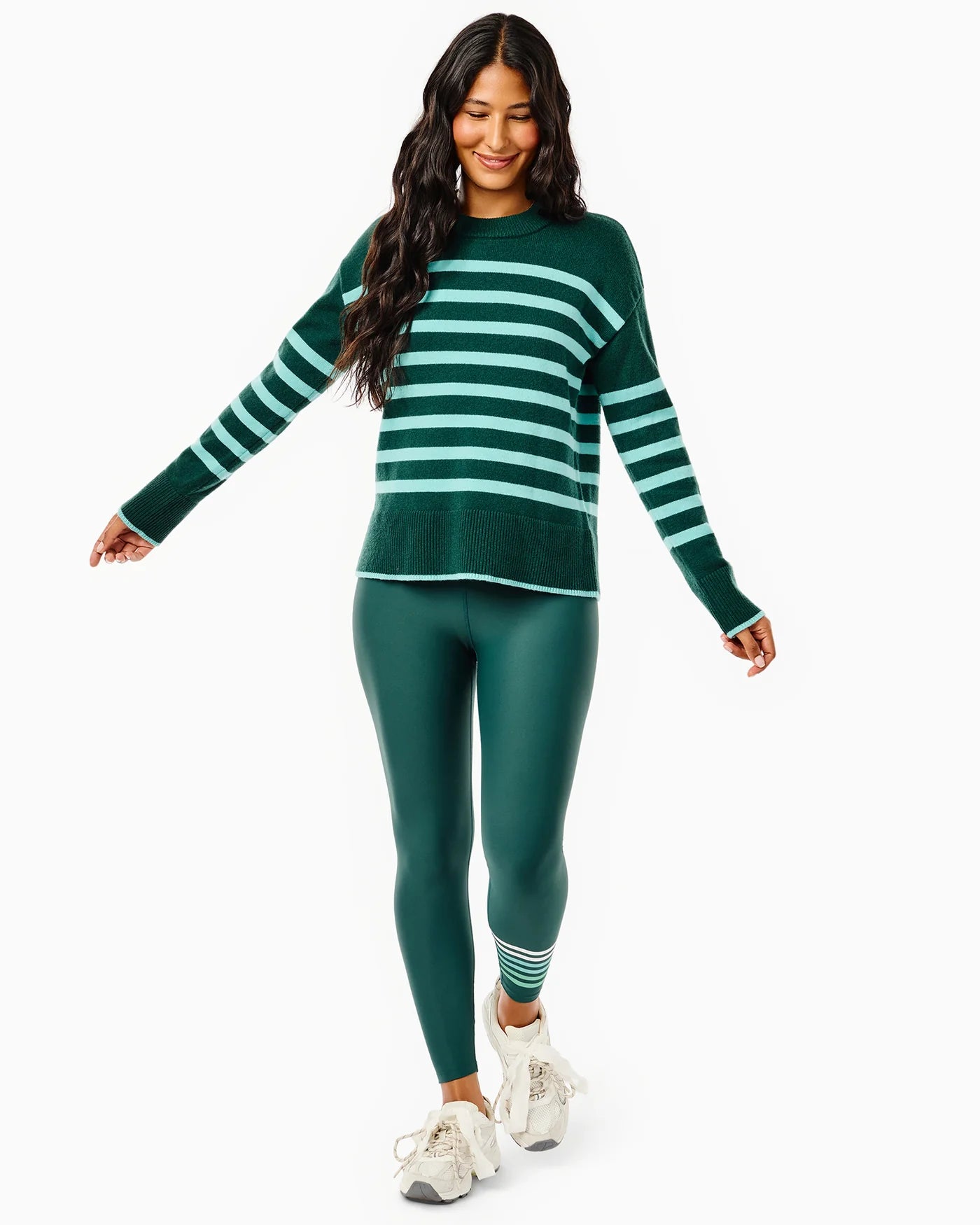 Everyday Legging - Ivy/White/Mint/Sage