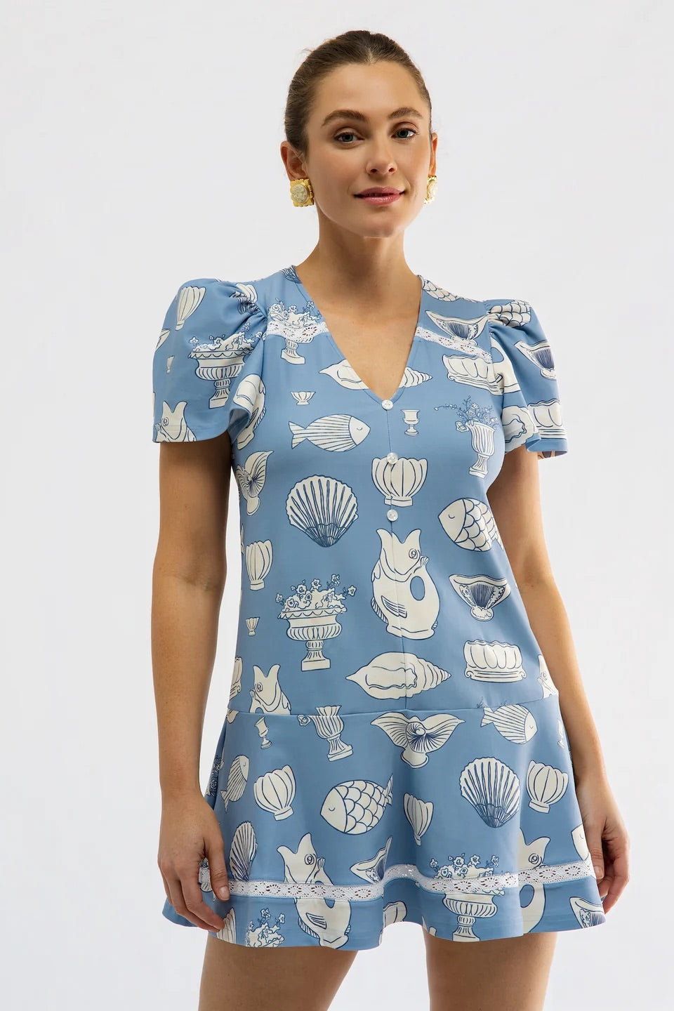 The James Dress - Ocean Vase