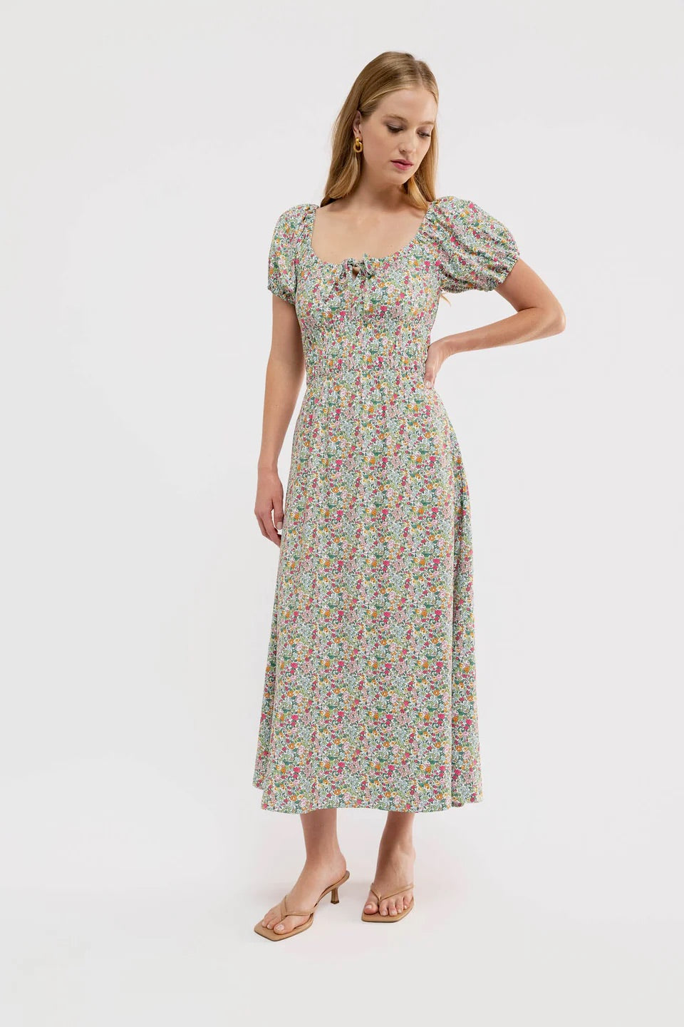 Philippa Dress - Sorbet Bouquet