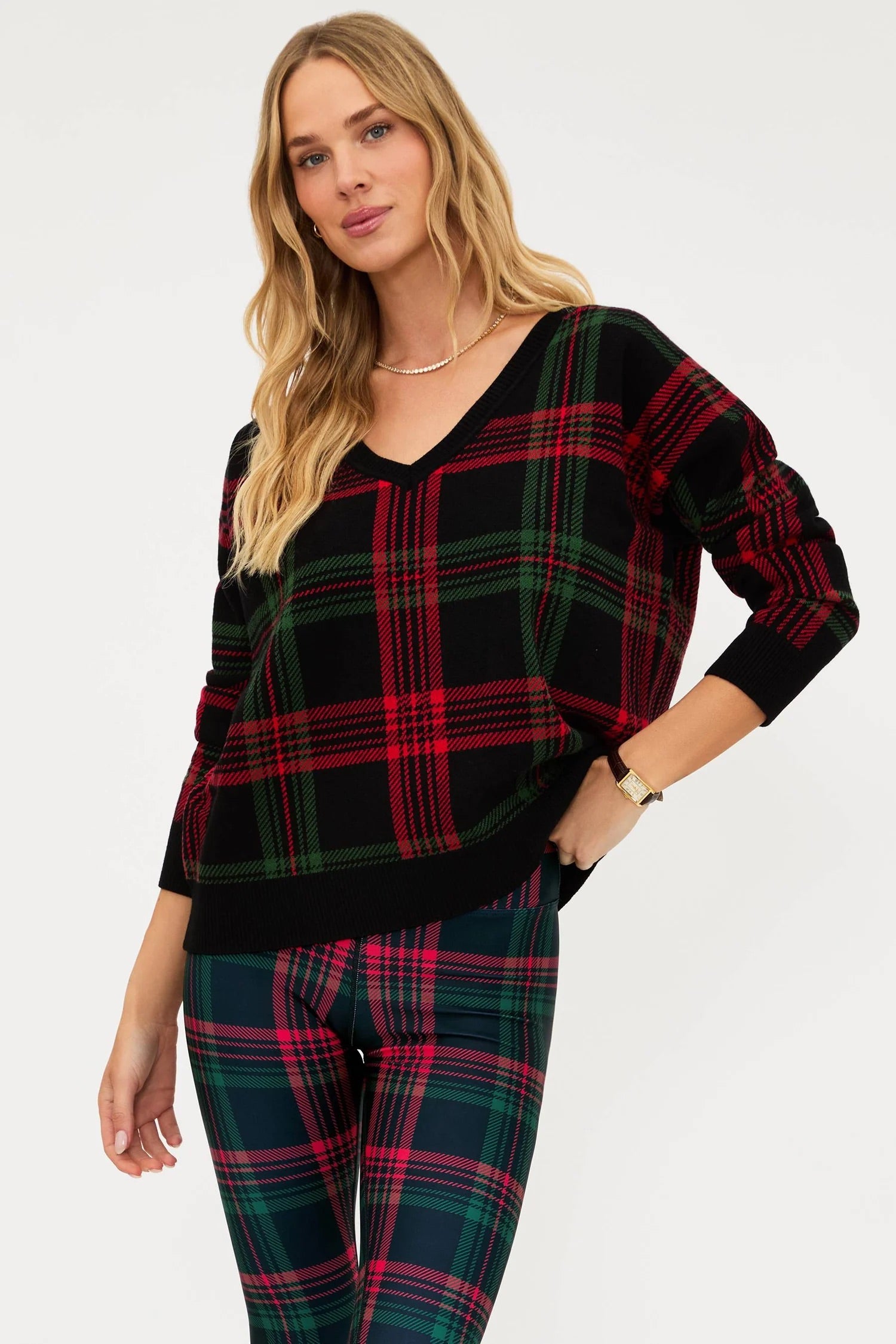 Joey Sweater - Ribbion Plaid