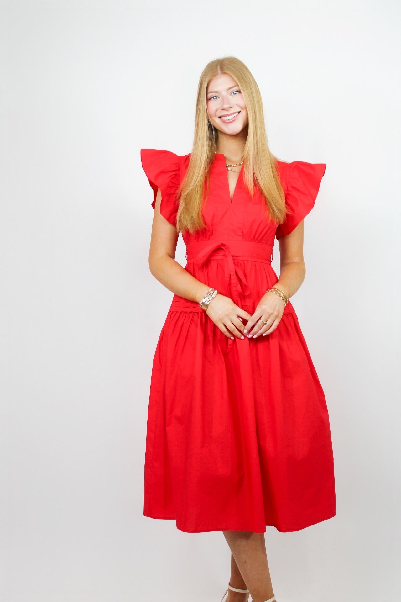 Scarlet Midi Dress