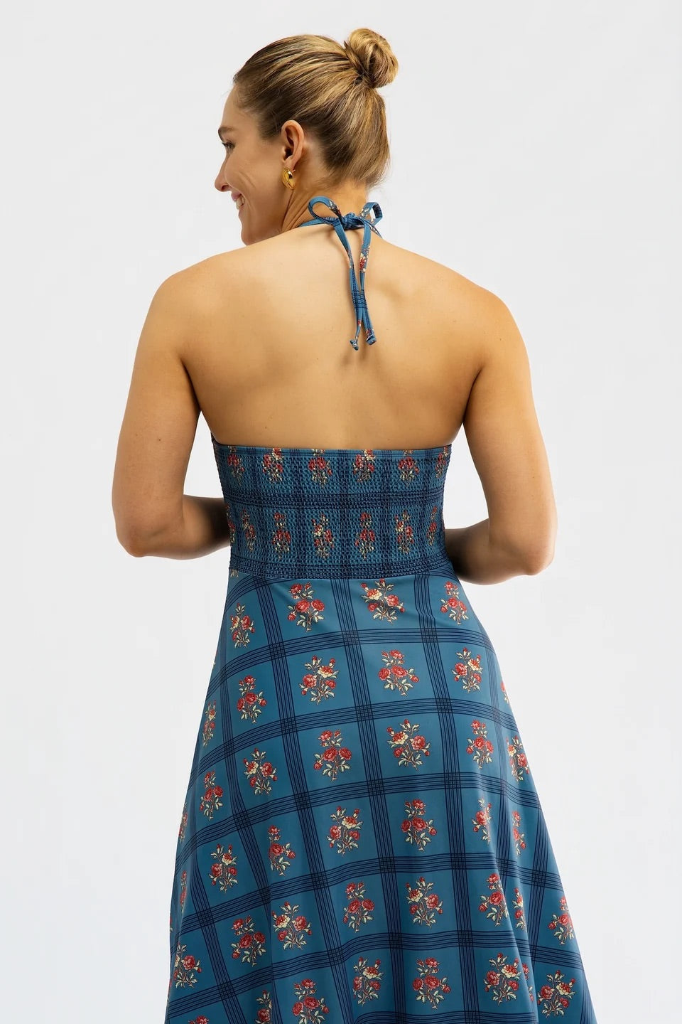 The Florenza Dress - Camellia Plaid Prcln