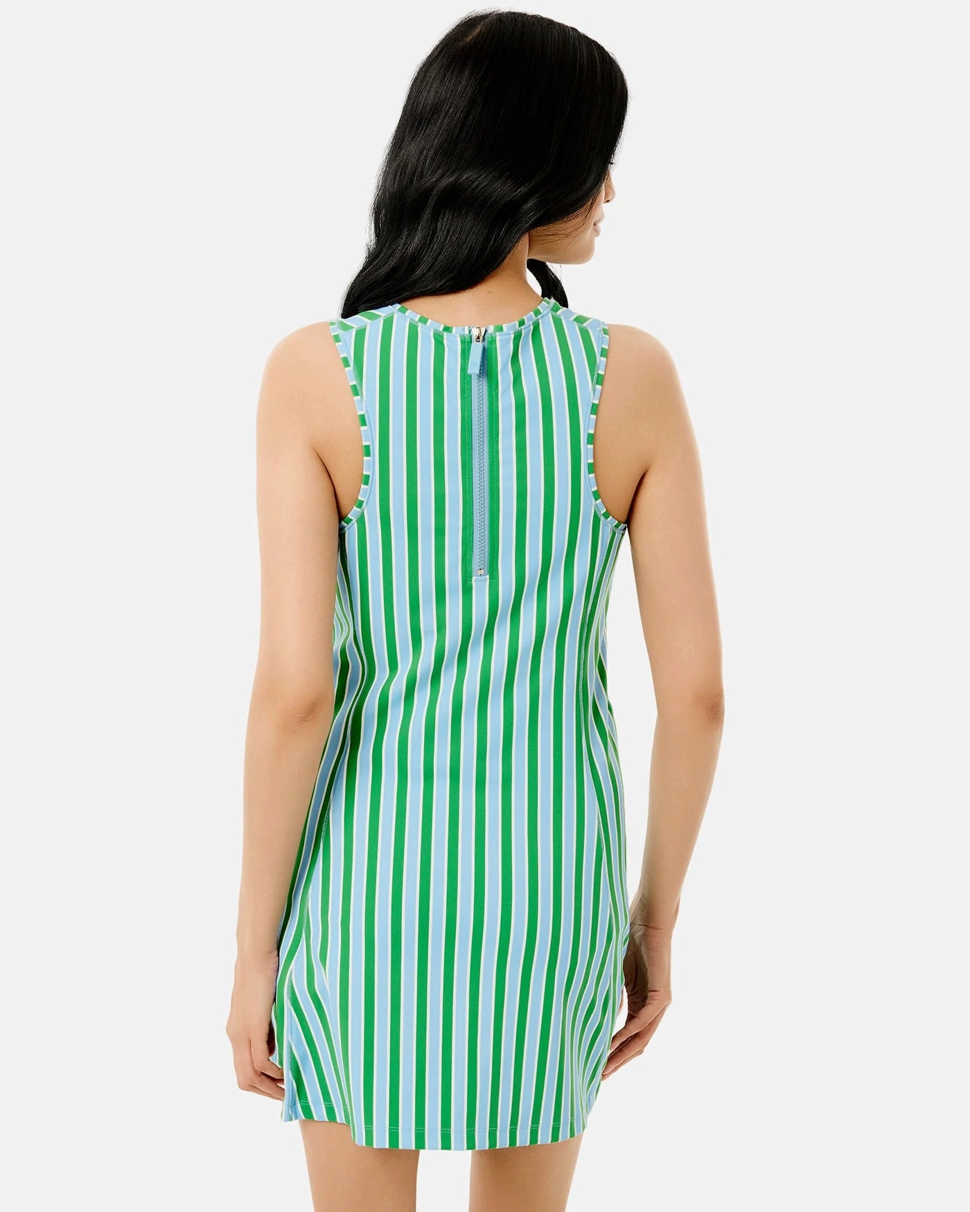 Addison Bay Panama Dress in cabana stripe with lightweight fabric and relaxed fit, perfect for warm weather and casual outings.