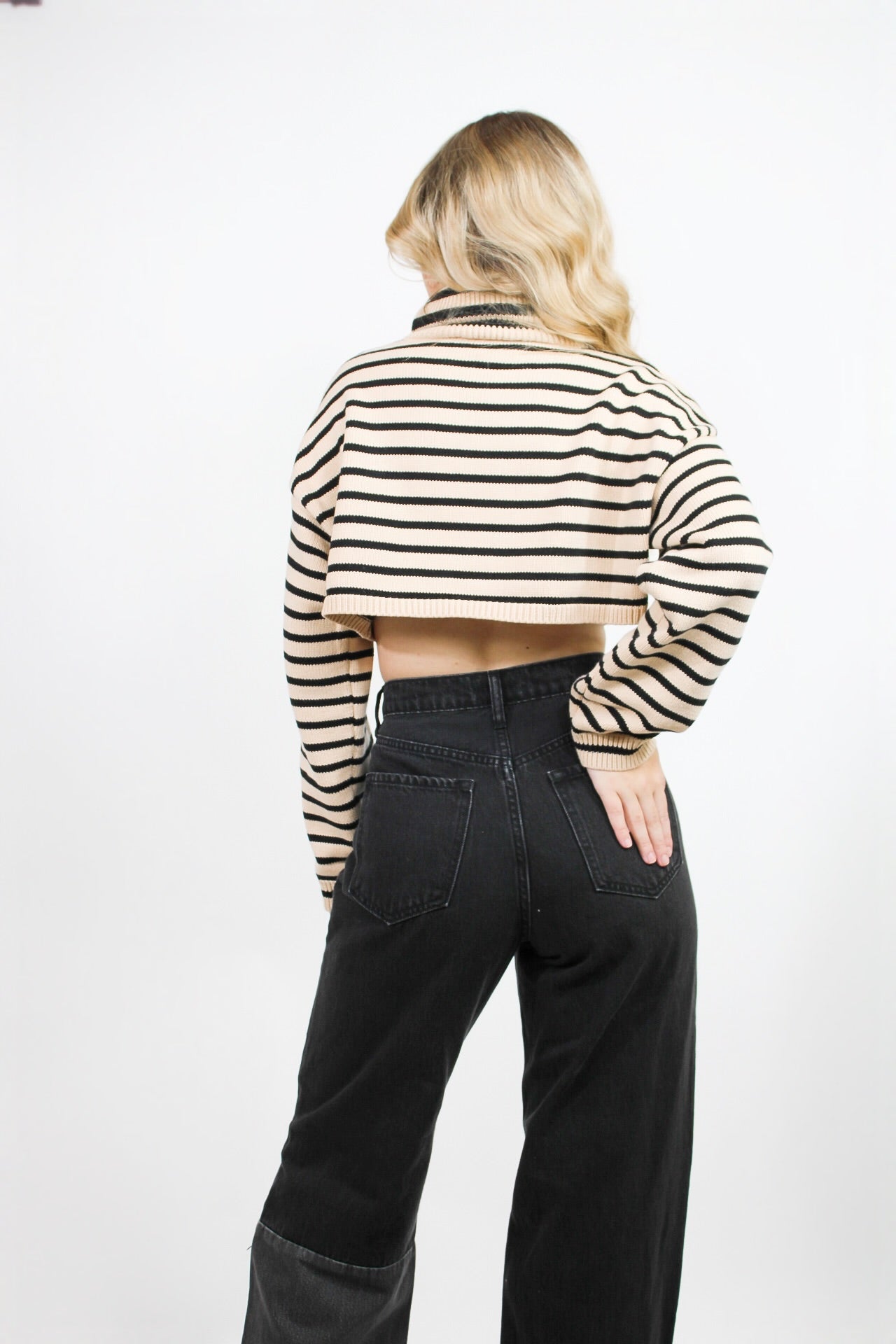 Tiramisu Crop Sweater