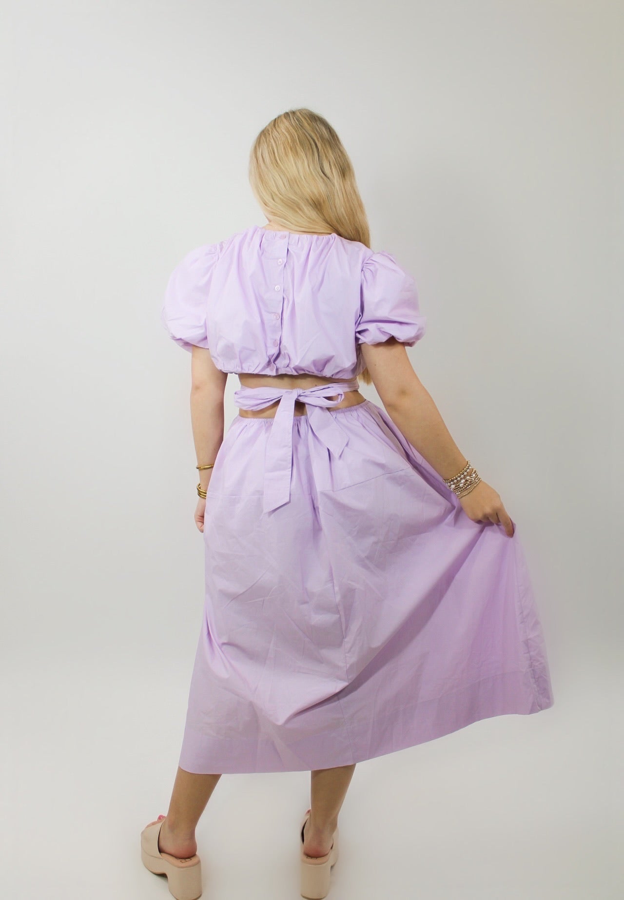 Cut Out Lilac Maxi