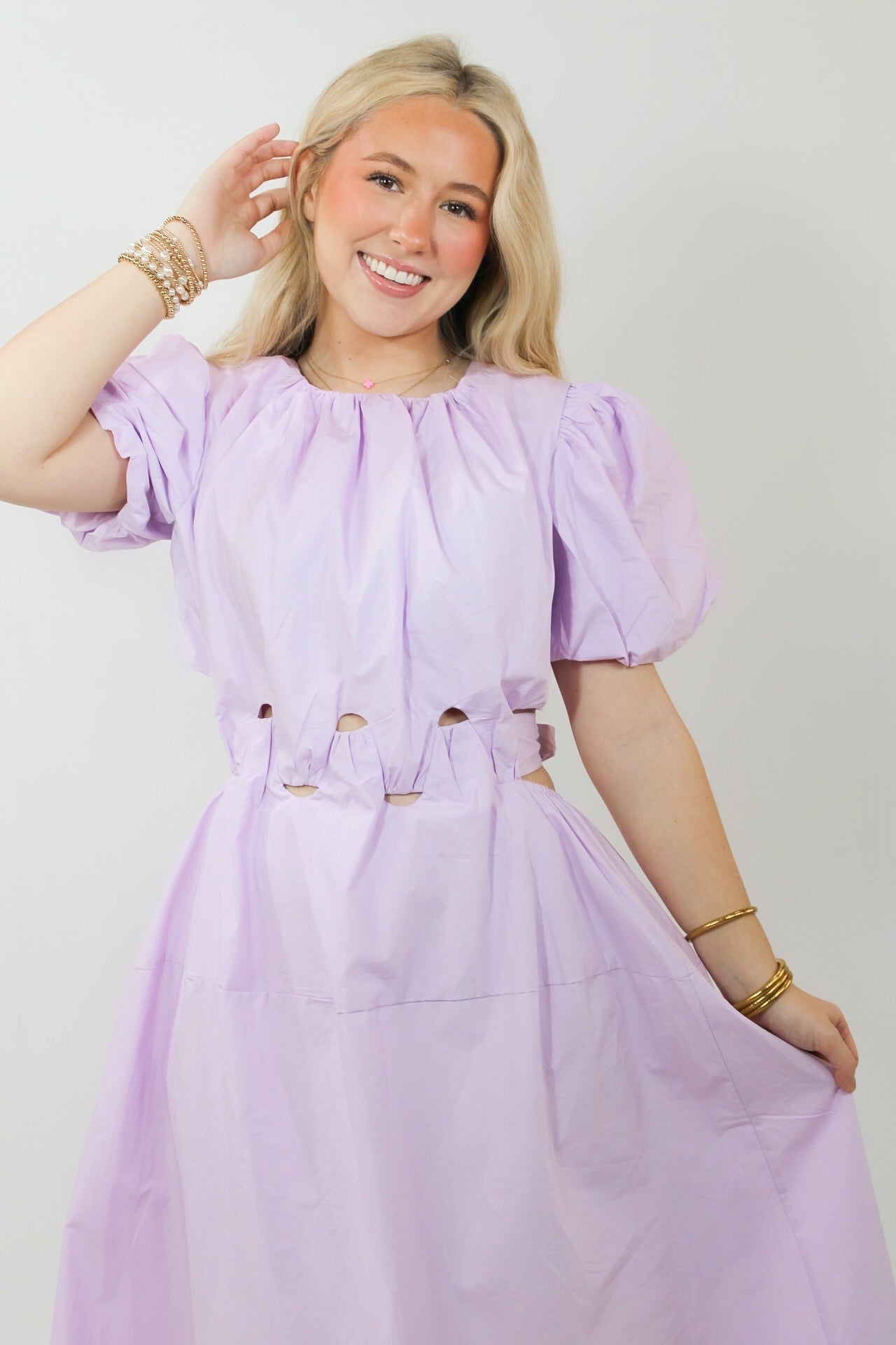 Cut Out Lilac Maxi