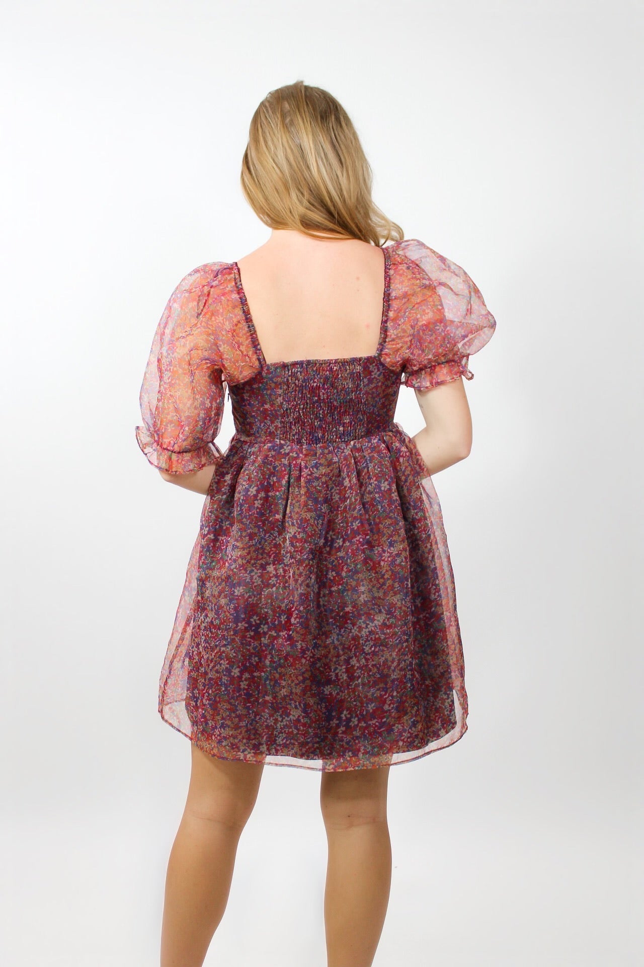 Flower Fields Babydoll Dress