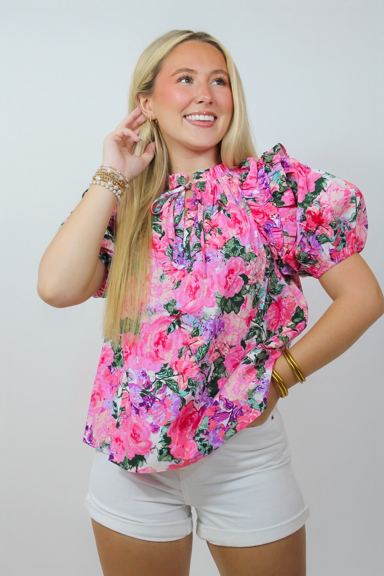 Thumbilina Rose Top