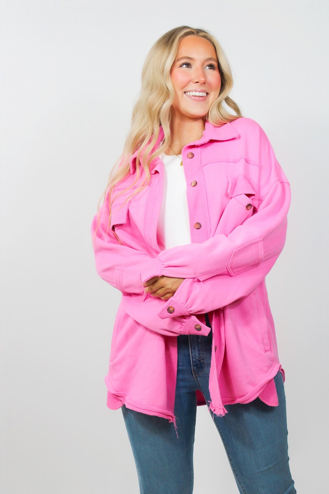 Like Candy Pink Shacket