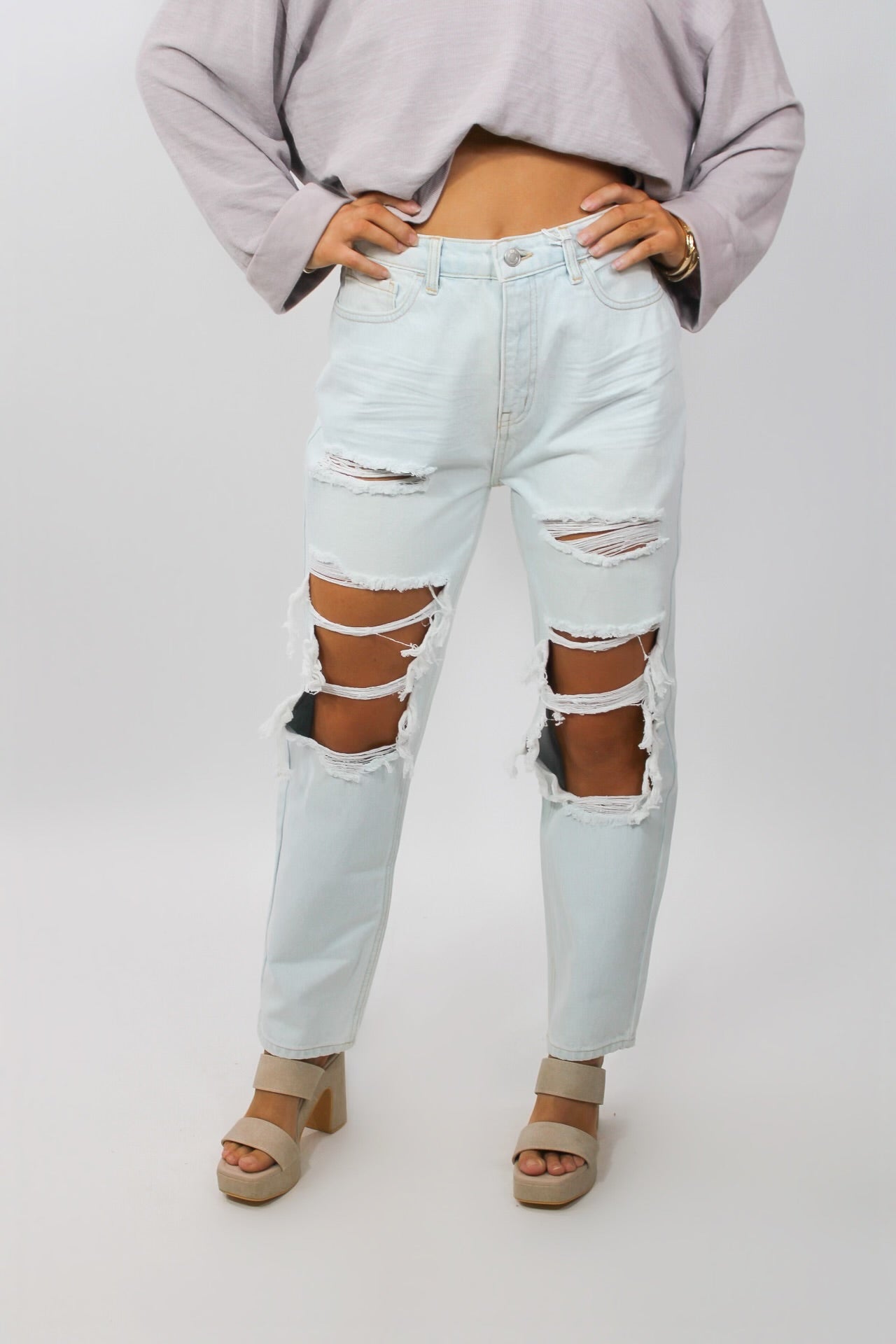 Full of Love High Waisted Jeans