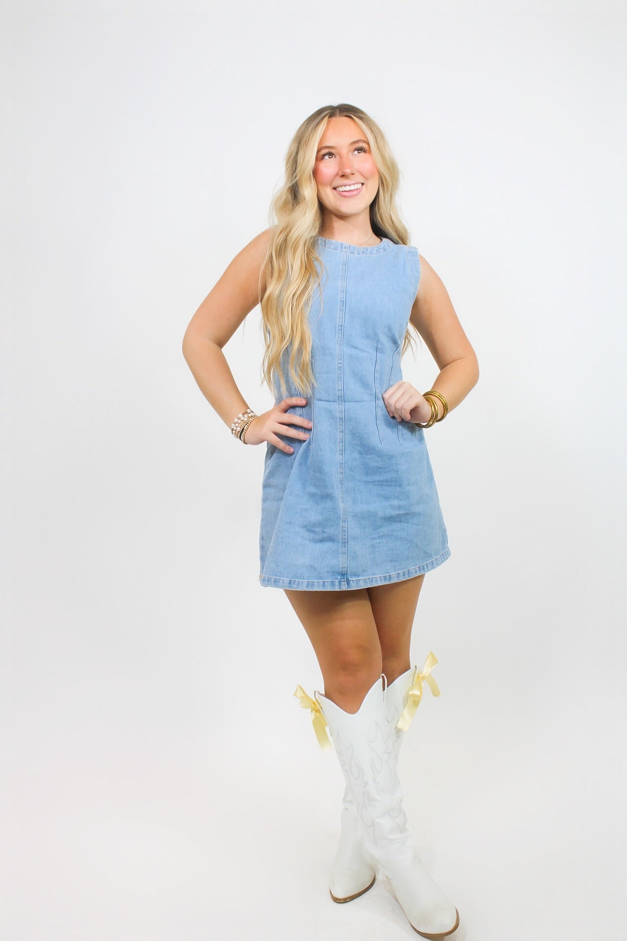 Blue Jean Baby Dress