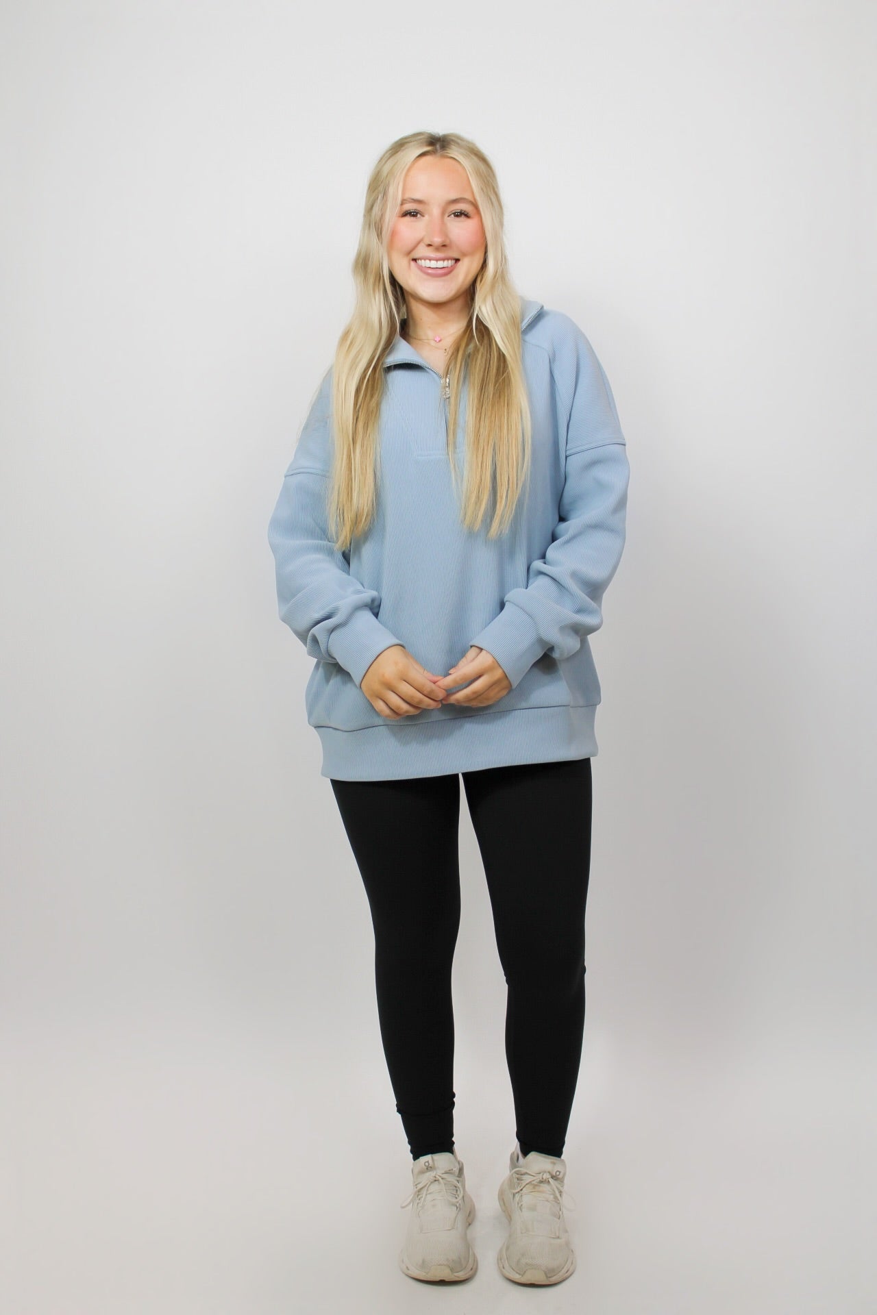 Rhea Half Zip Sweat