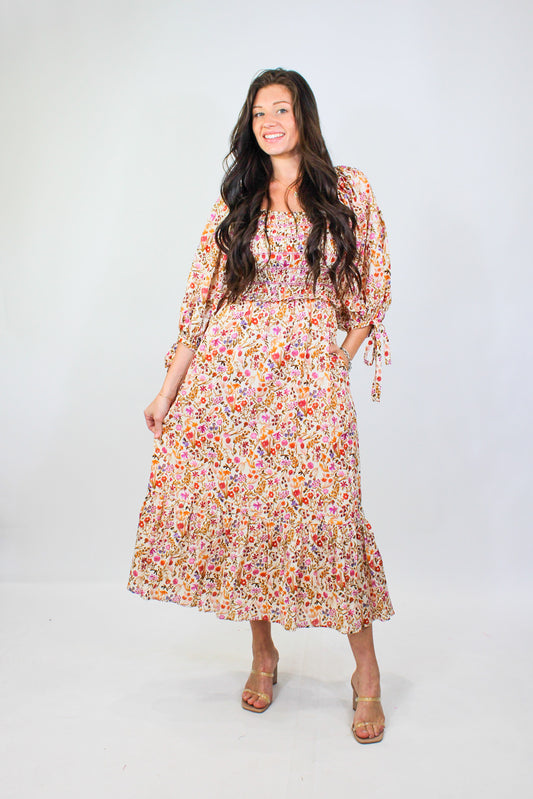Willow Floral Maxi