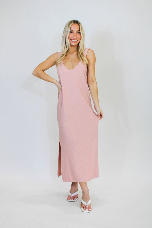 Knitted with Love Midi - Pink