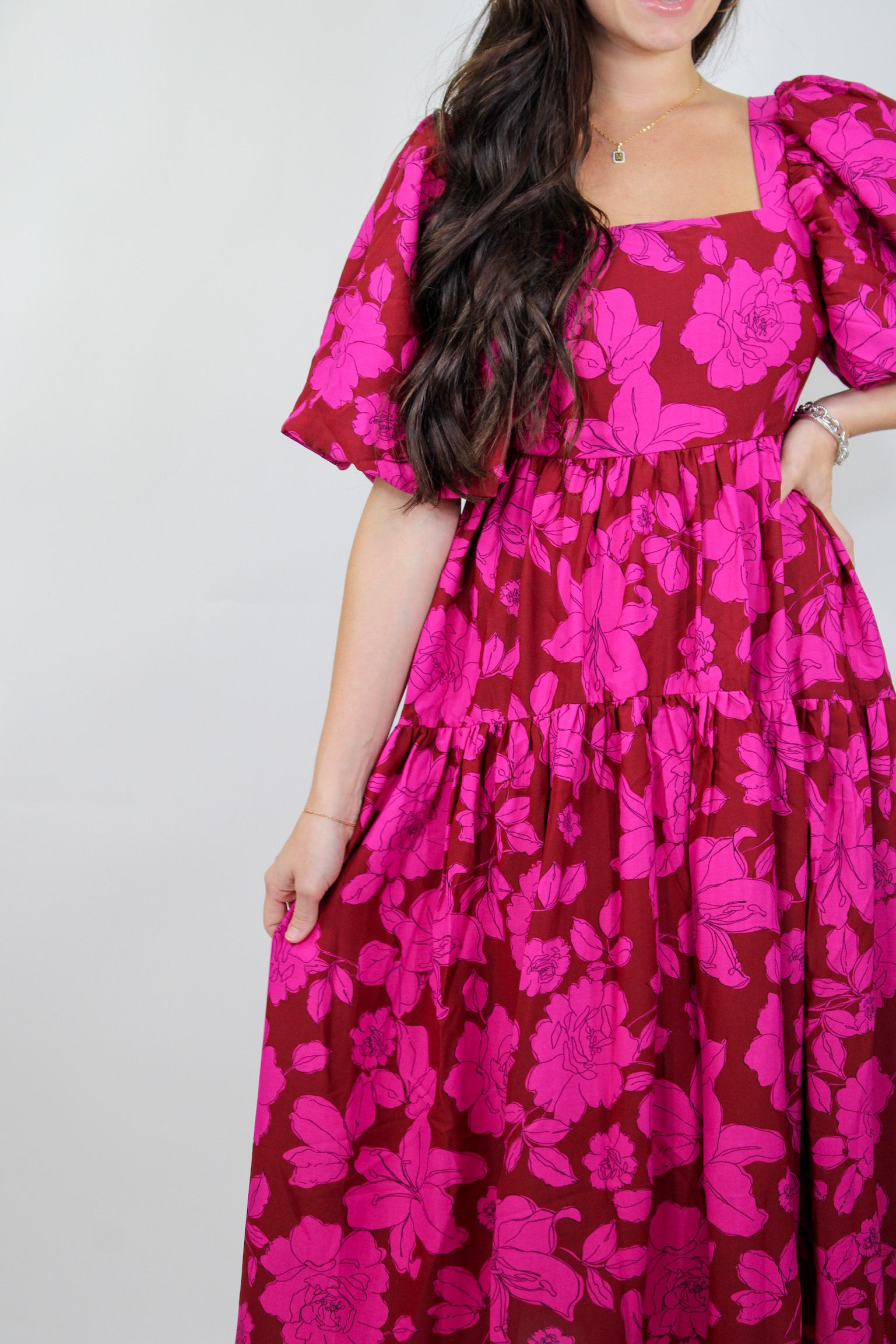 Lover Floral Midi